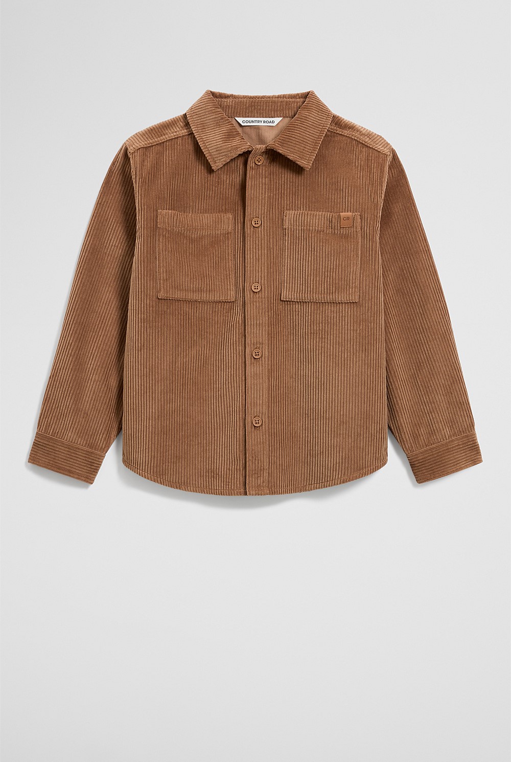 Organically Grown Cotton Cord Shacket