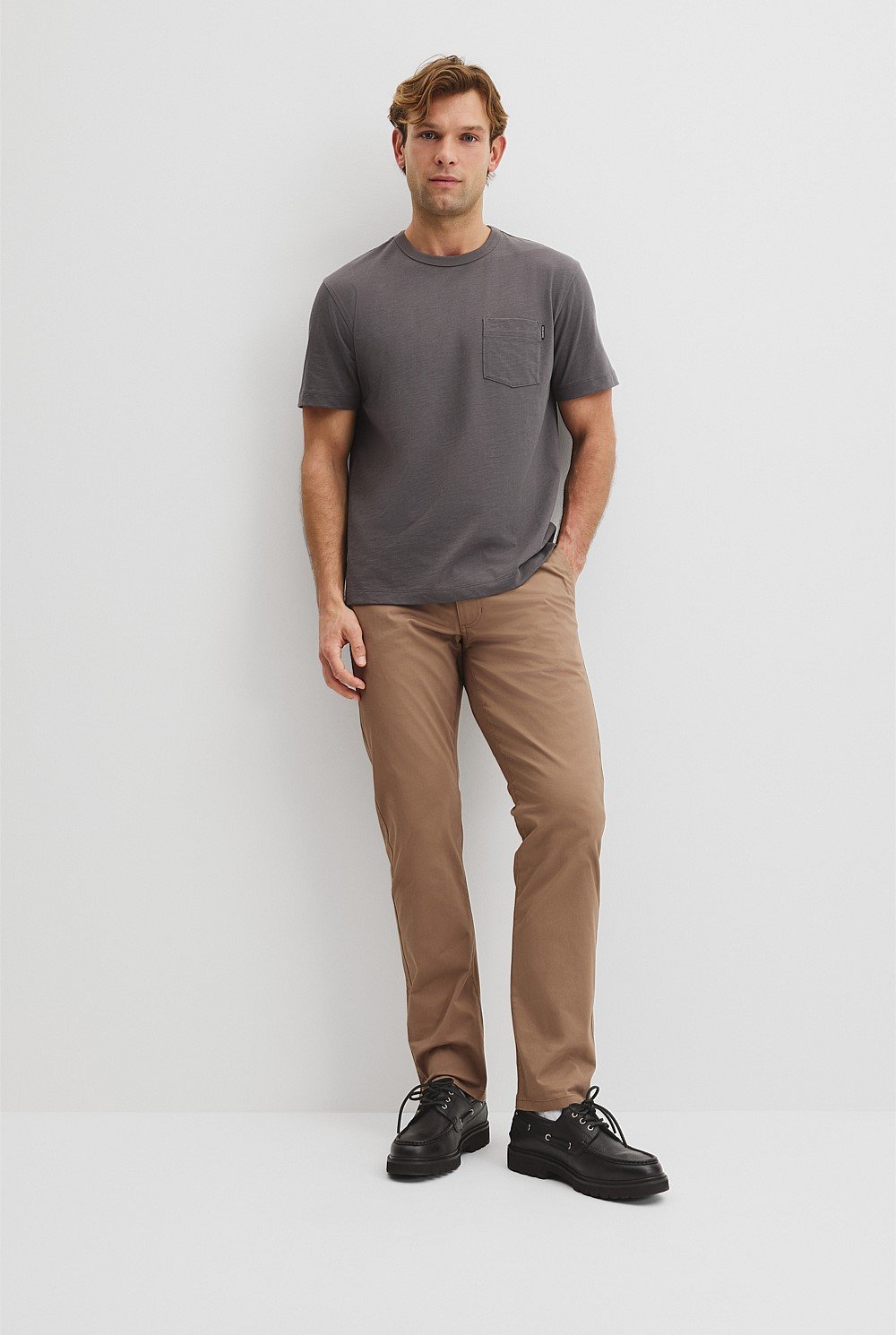 Organically Grown Cotton Slub T-Shirt