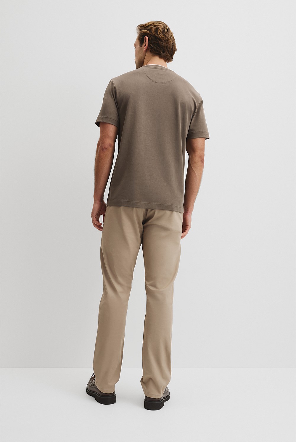 Australian Cotton CR Logo Tipped T-Shirt