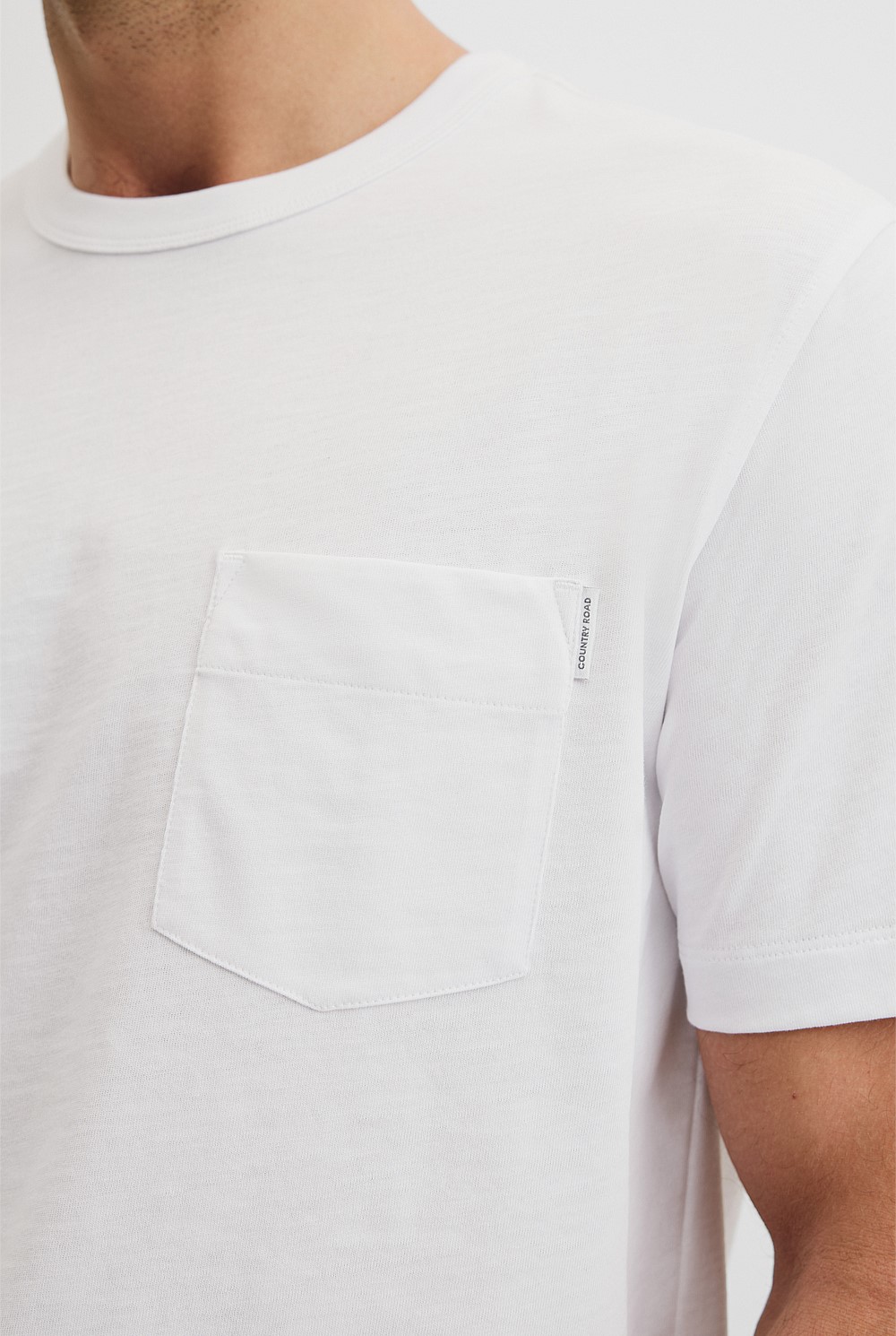 Organically Grown Cotton Slub T-Shirt