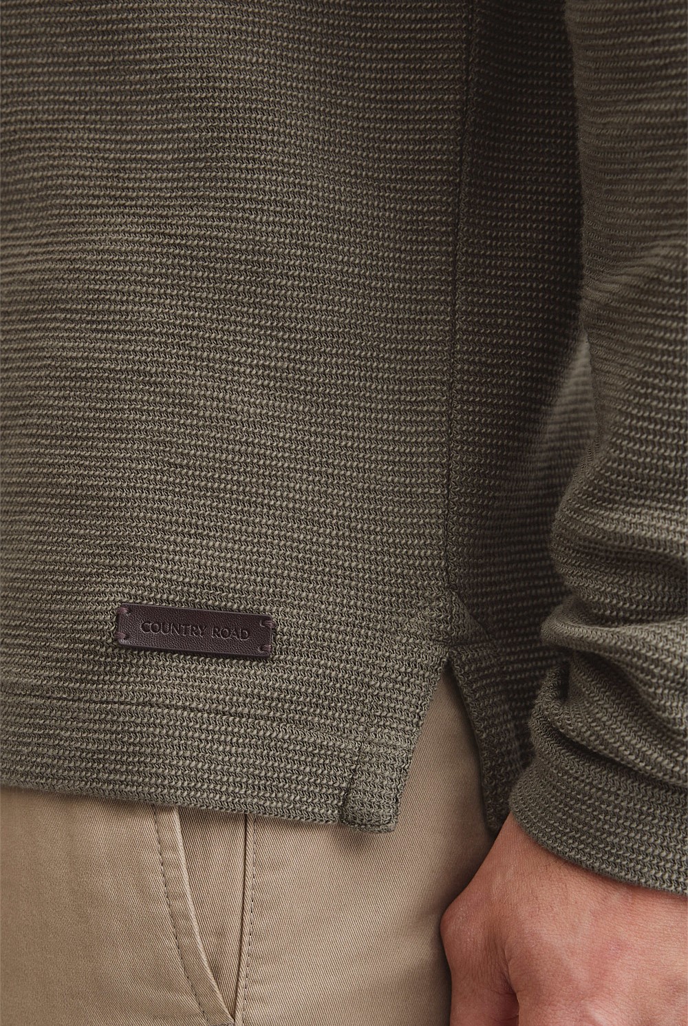 Australian Cotton Textured T-Shirt