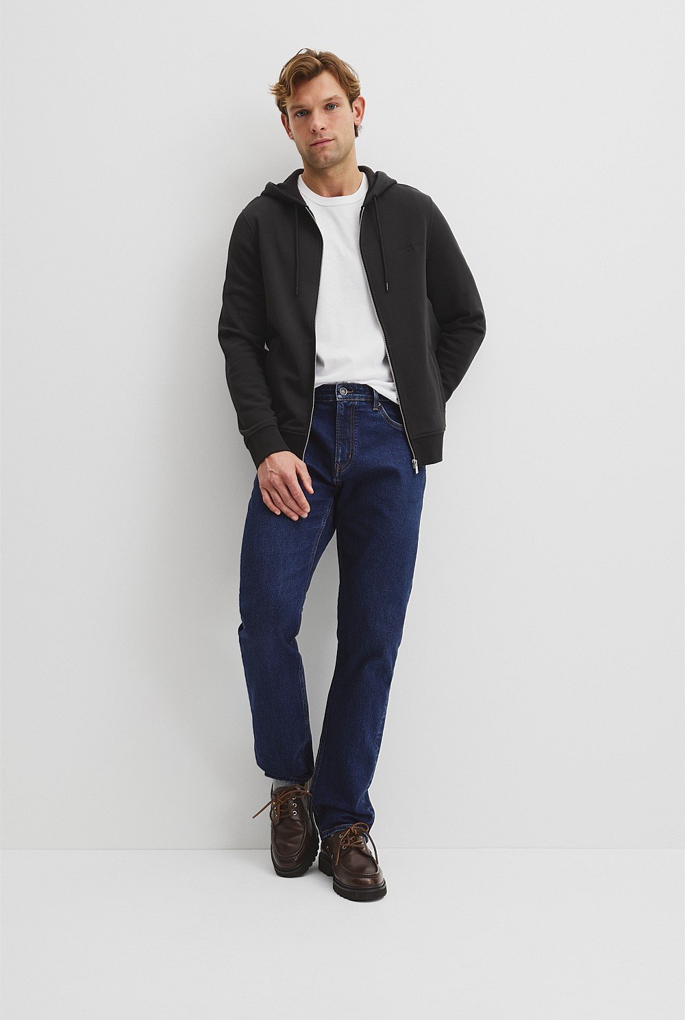 Australian Cotton Zip Through Sweat