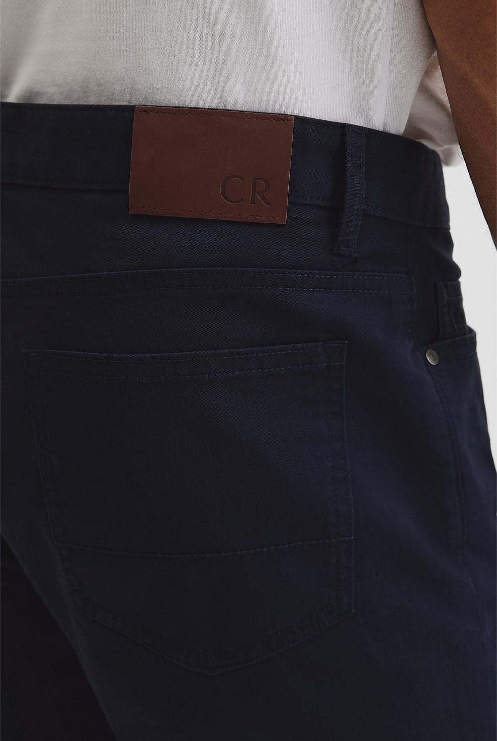 Australian Cotton Tapered Five Pocket Pant