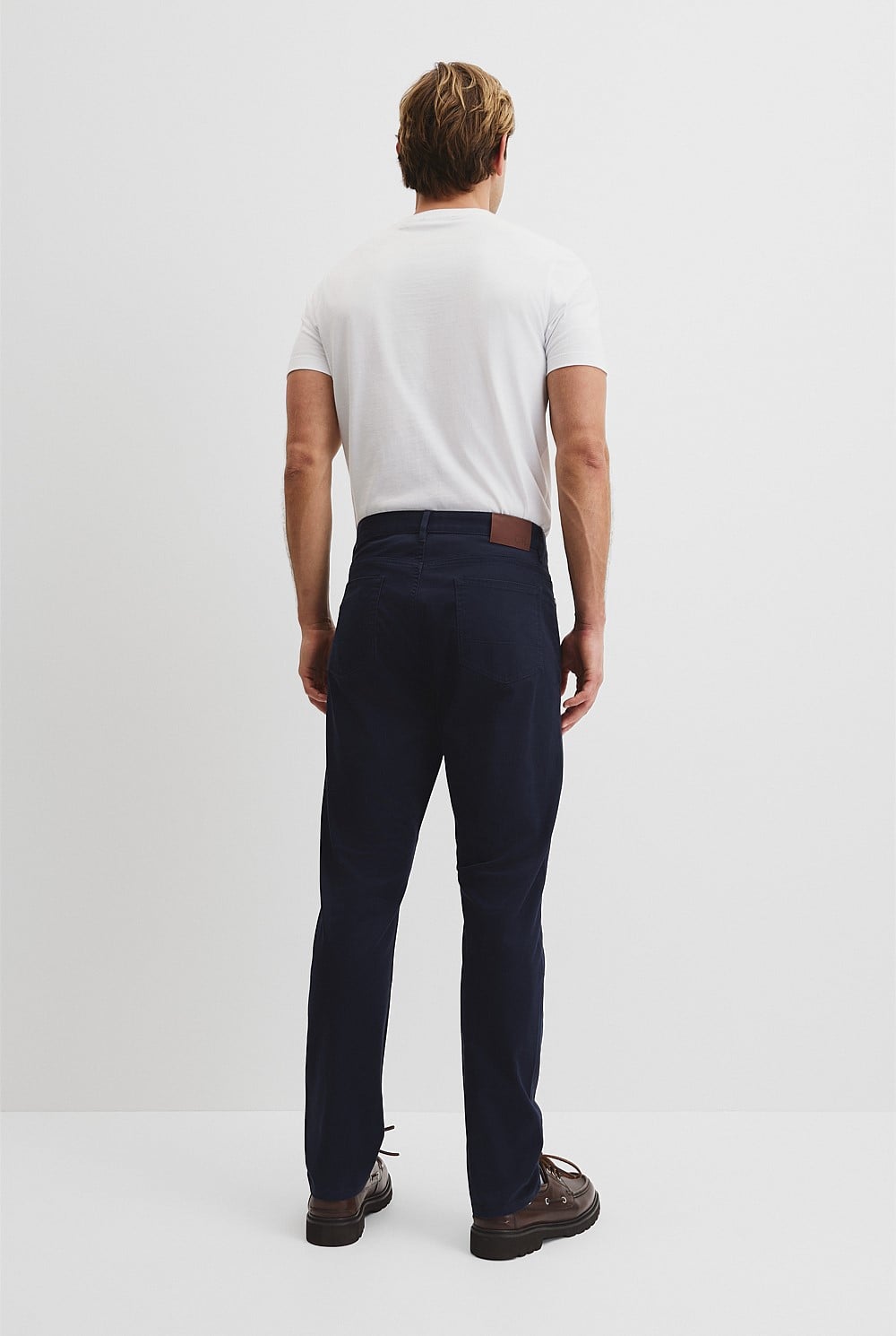Australian Cotton Tapered Five Pocket Pant