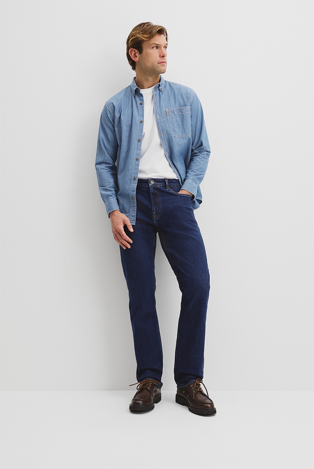 Australian Cotton Straight Leg Jean