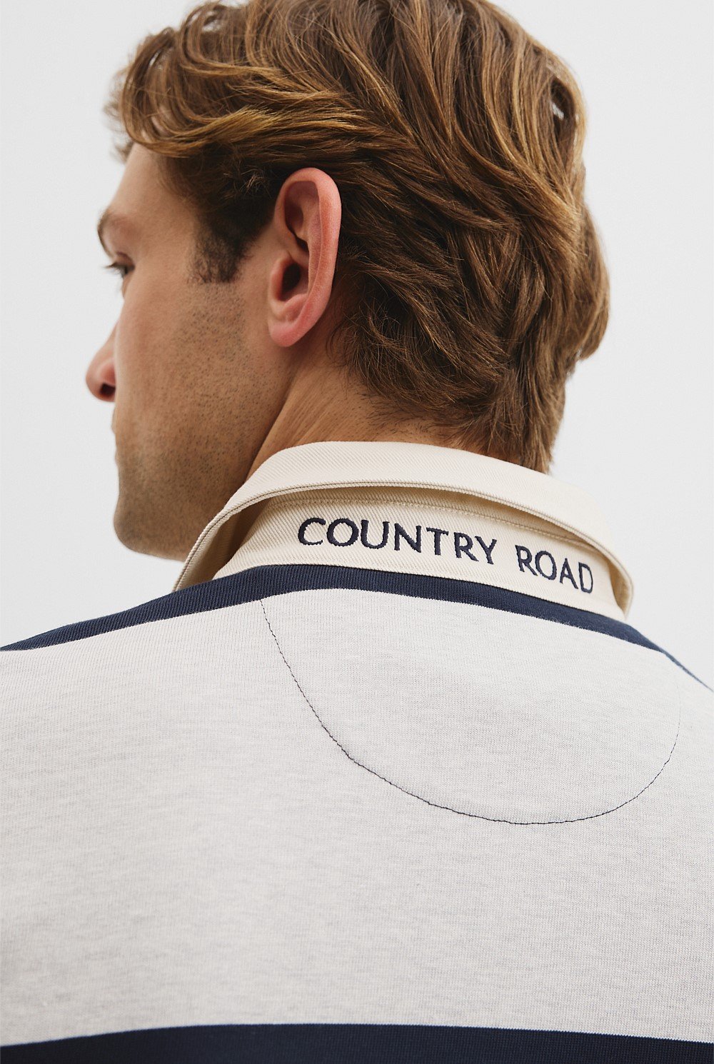 Australian Cotton Stripe Rugby Polo