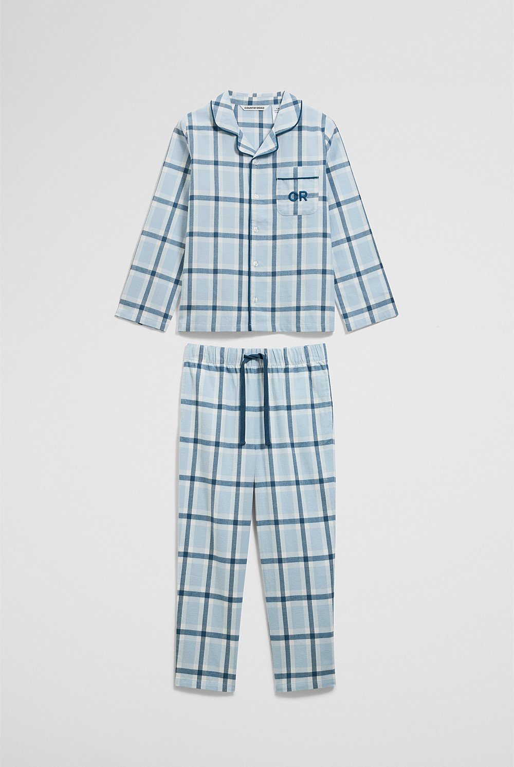 Flannel Check Pyjama Set