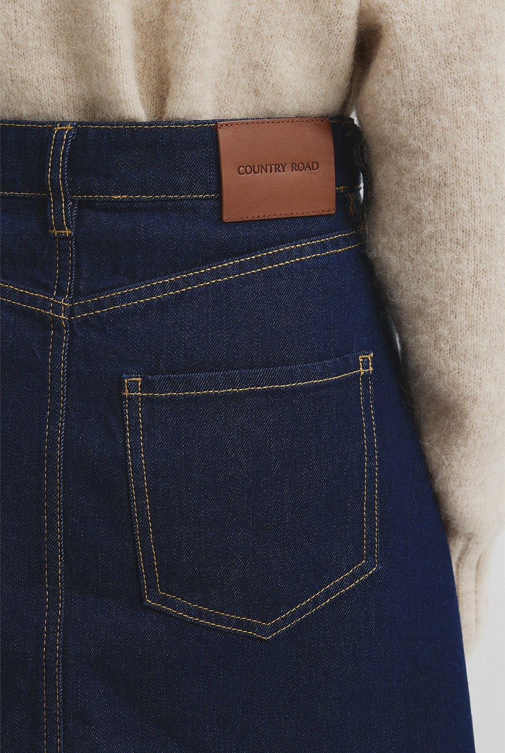 Teen Denim A-Line Skirt