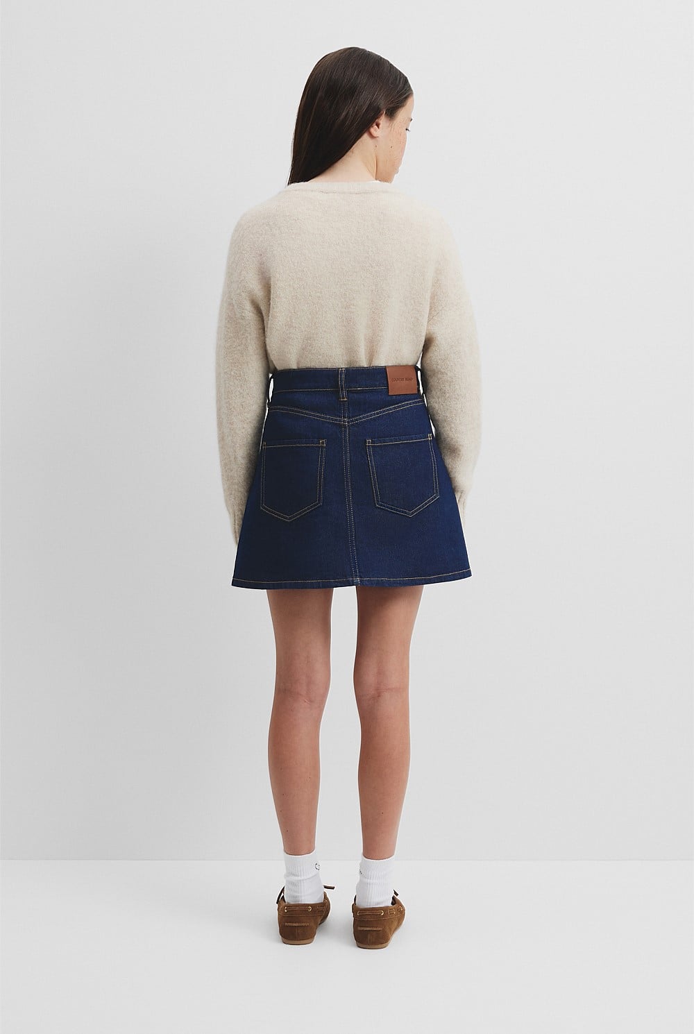 Teen Denim A-Line Skirt