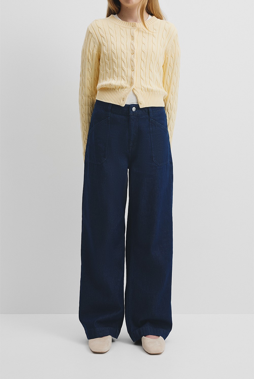 Teen Hi Rise Wide Jean