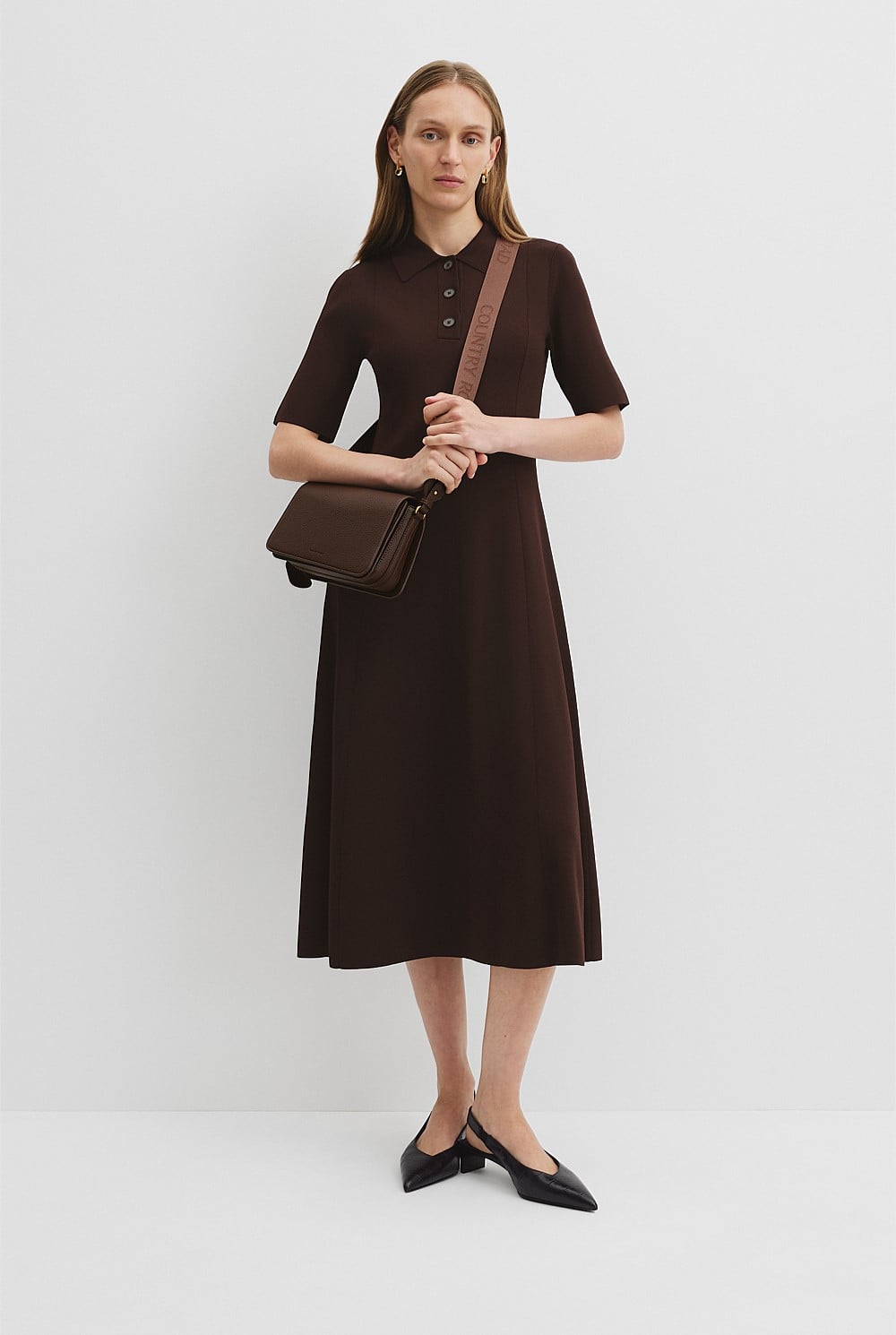 CR Foldover Crossbody Bag