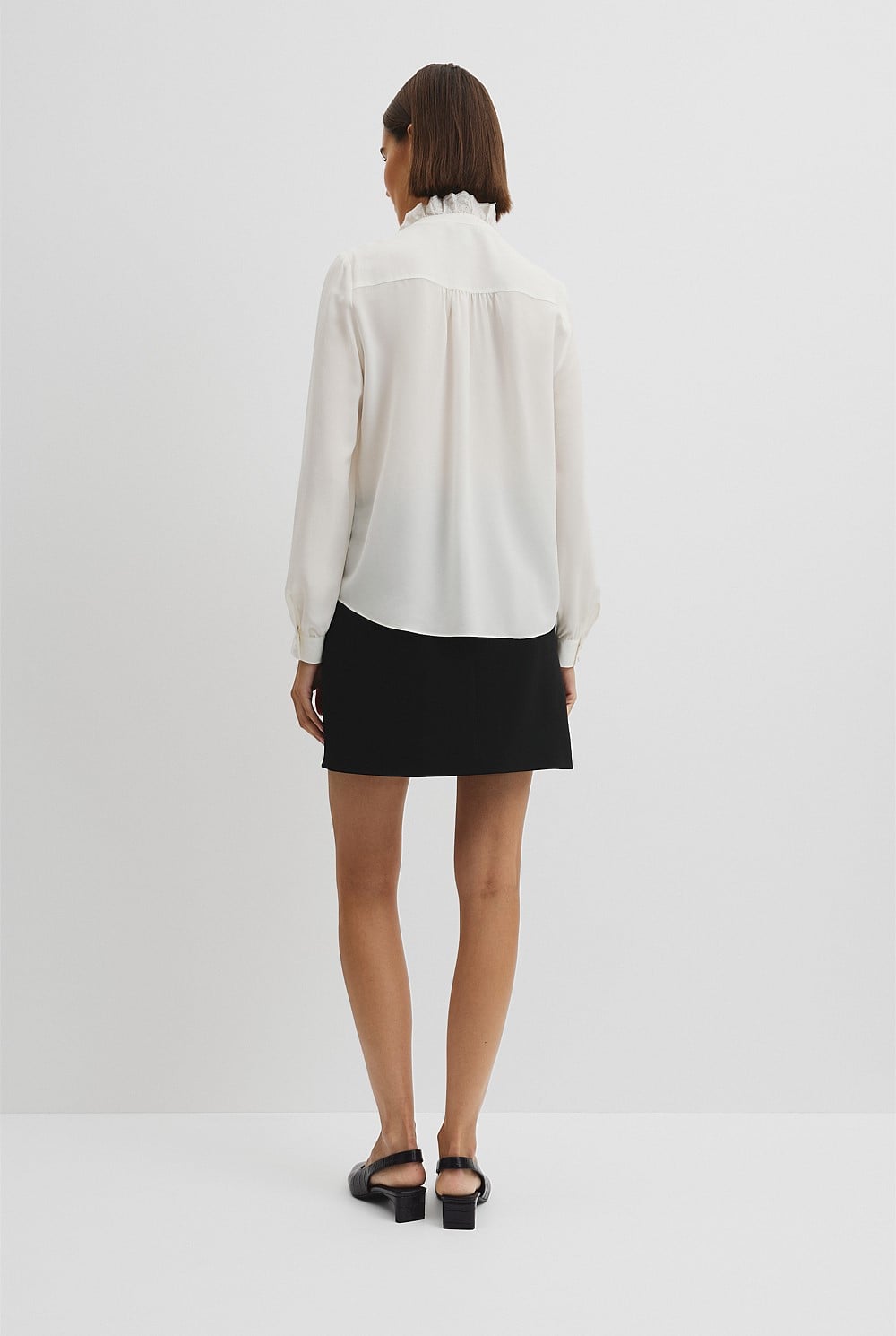 Long Sleeve Ruffle Shirt