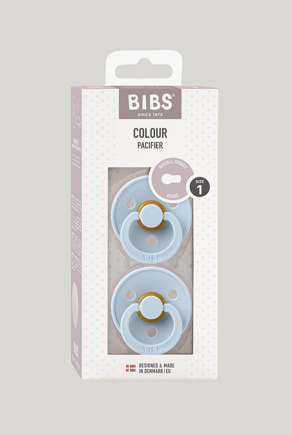 Baby Blue Round, Size 1 (0m+)