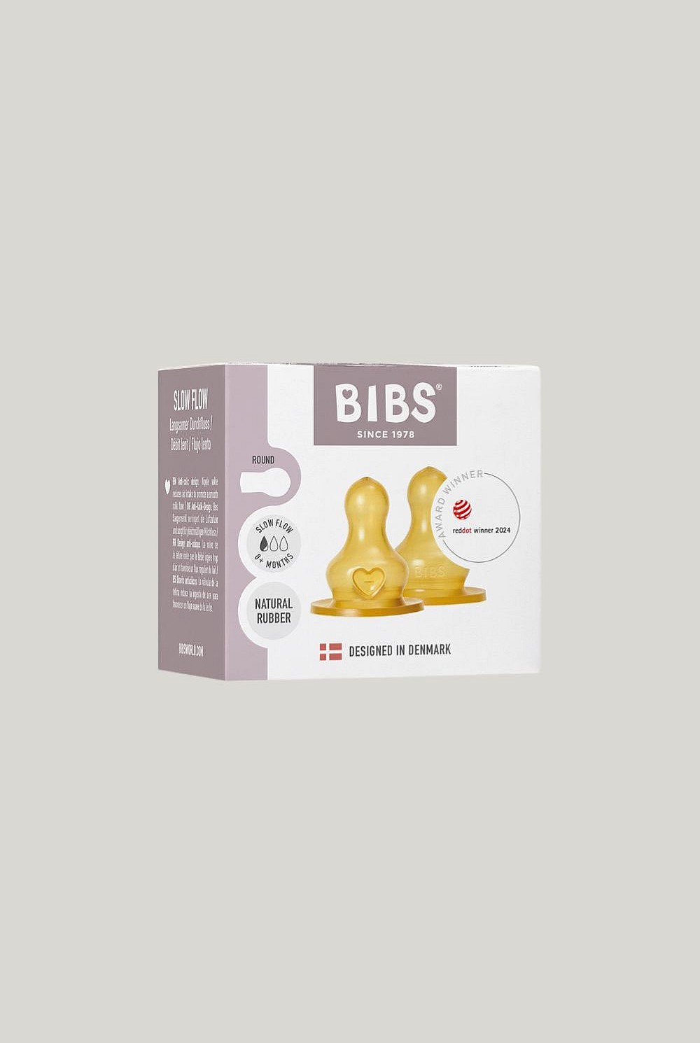 Bottle Replacement Nipple, Latex (2pk) - Slow Flow
