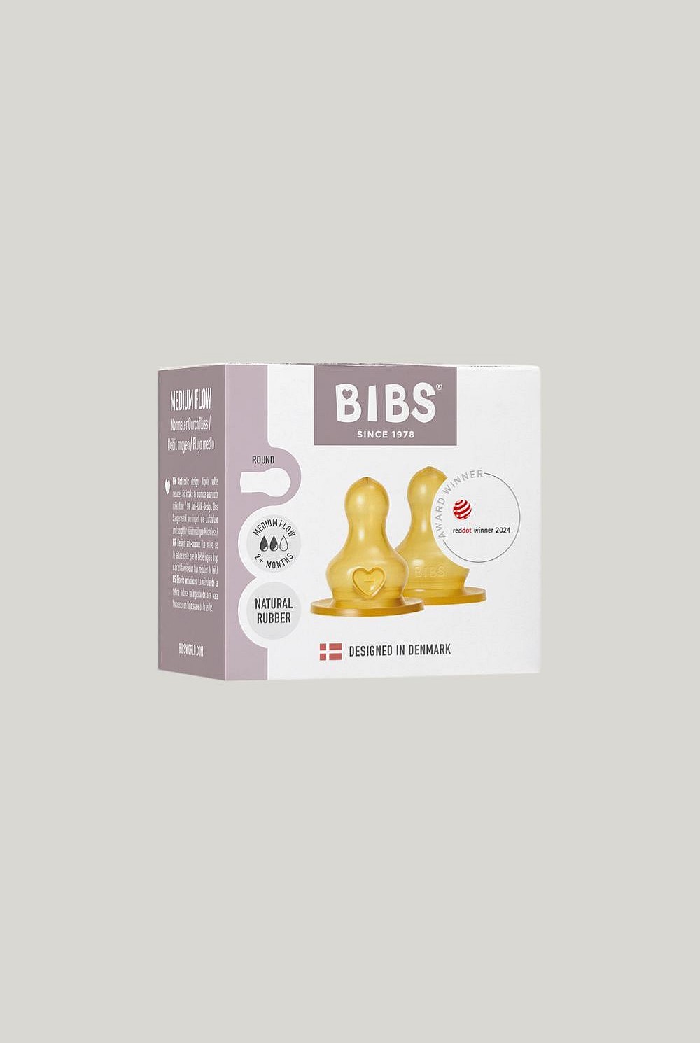 Bottle Replacement Nipple, Latex (2pk) - Medium Flow