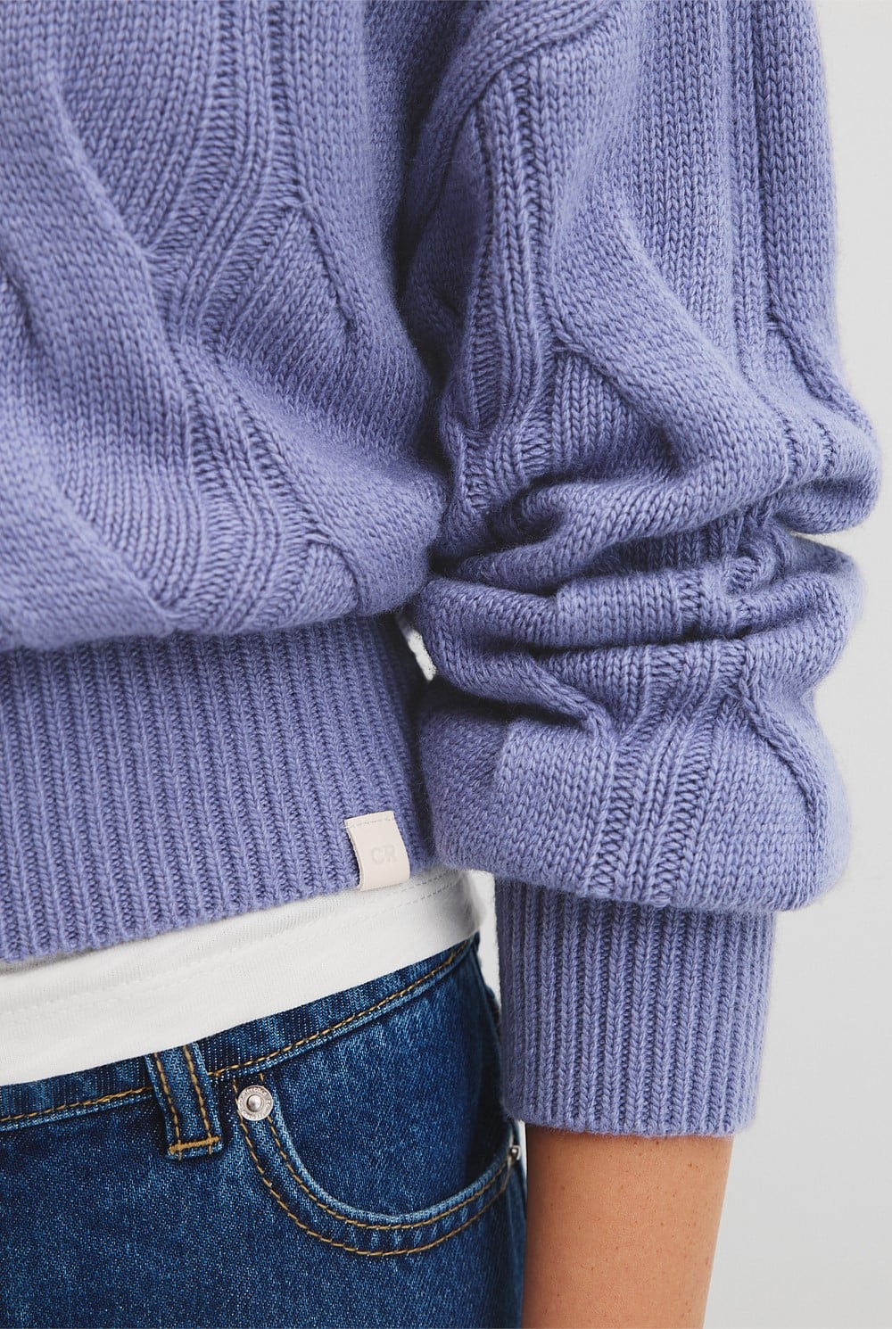 Teen Relaxed Cable Knit