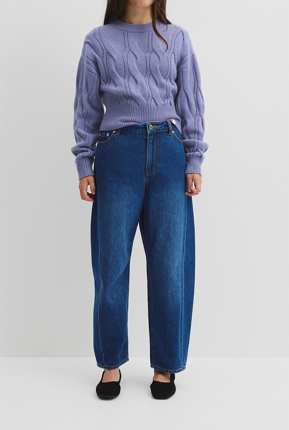 Teen Barrel Leg Jean