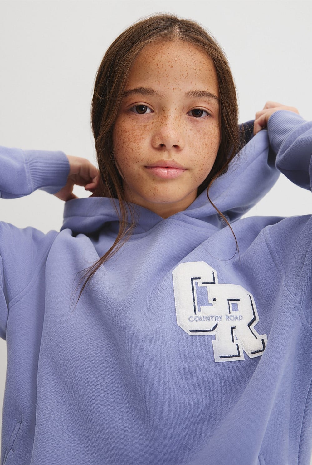 Teen Boucle Logo Hoodie