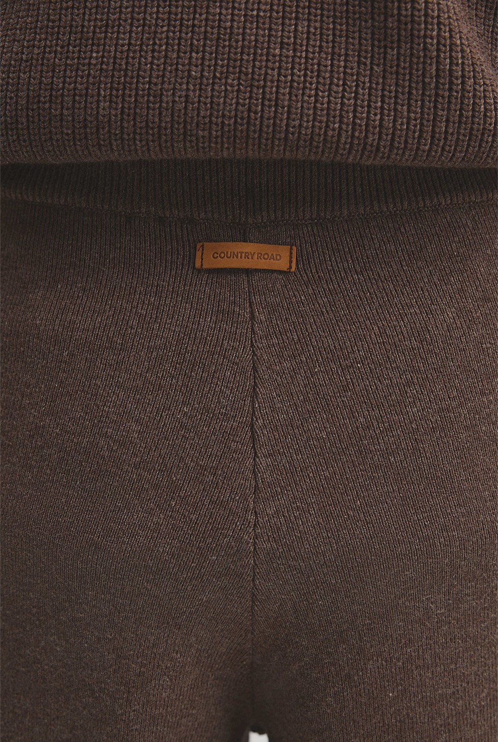 Teen Wide Knit Rib Pant