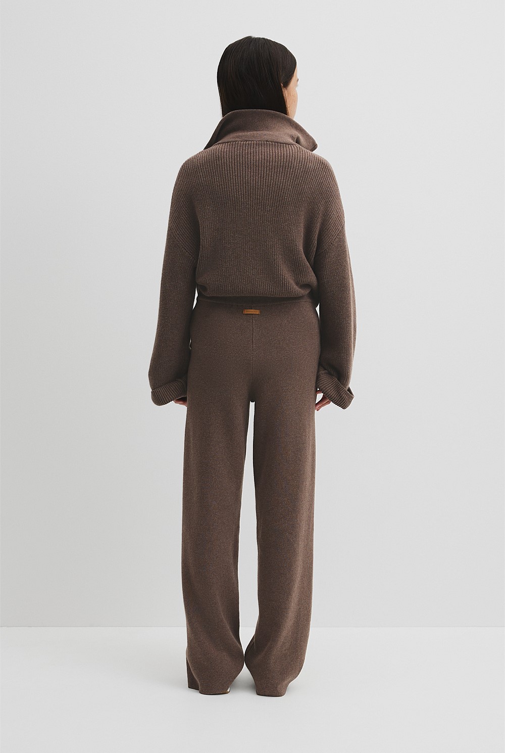 Teen Wide Knit Rib Pant