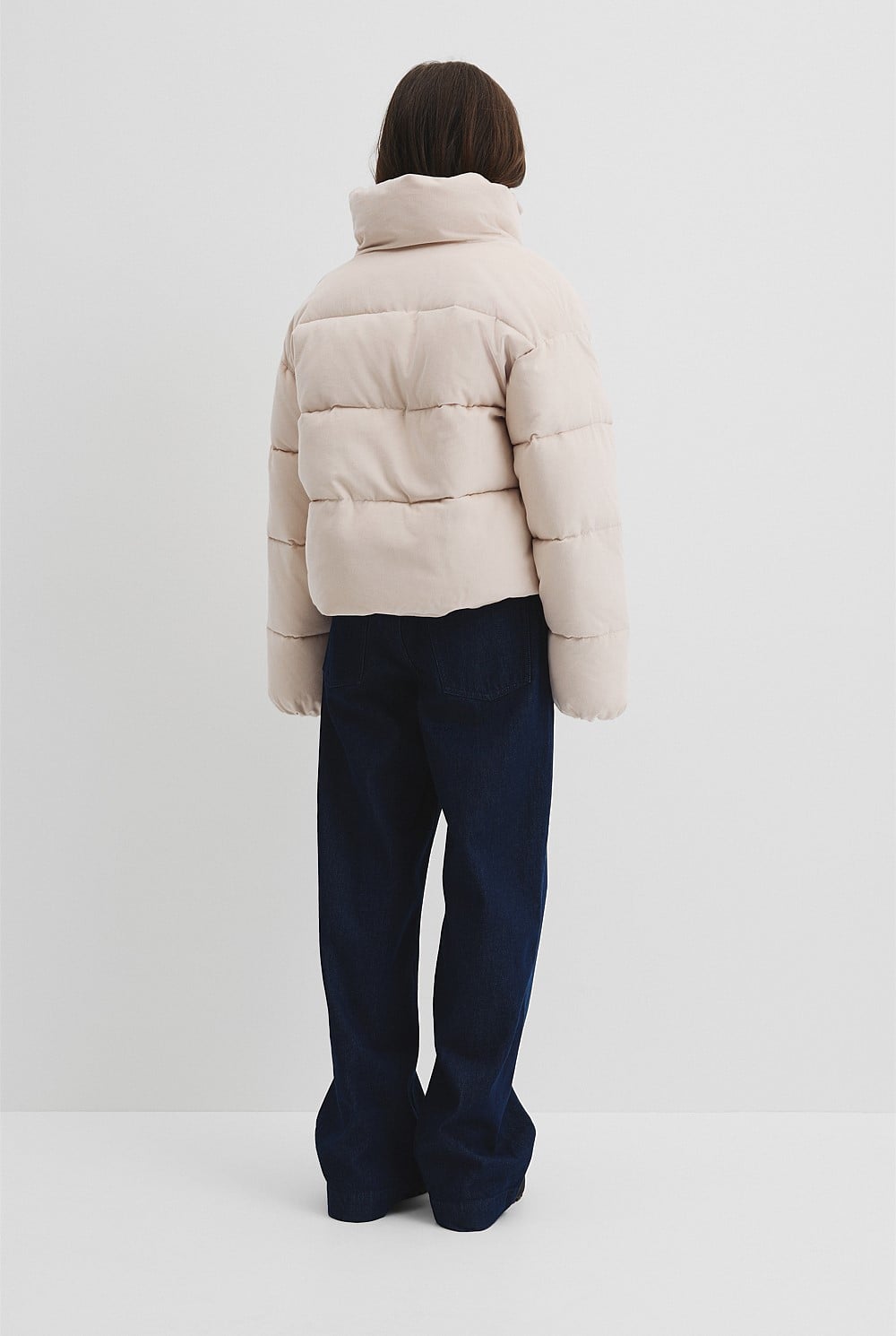 Teen Cord Puffer Jacket