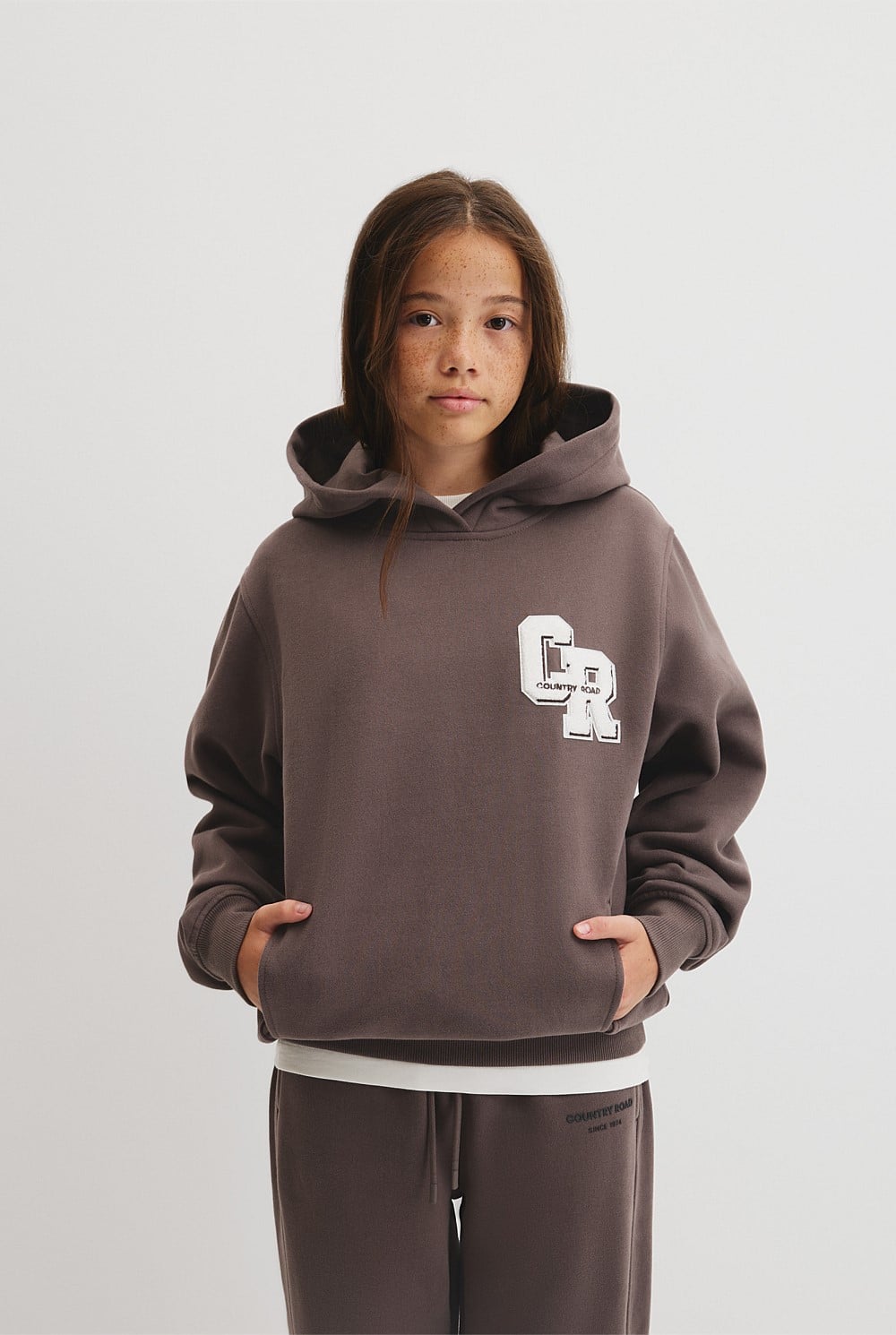 Teen Boucle Logo Hoodie