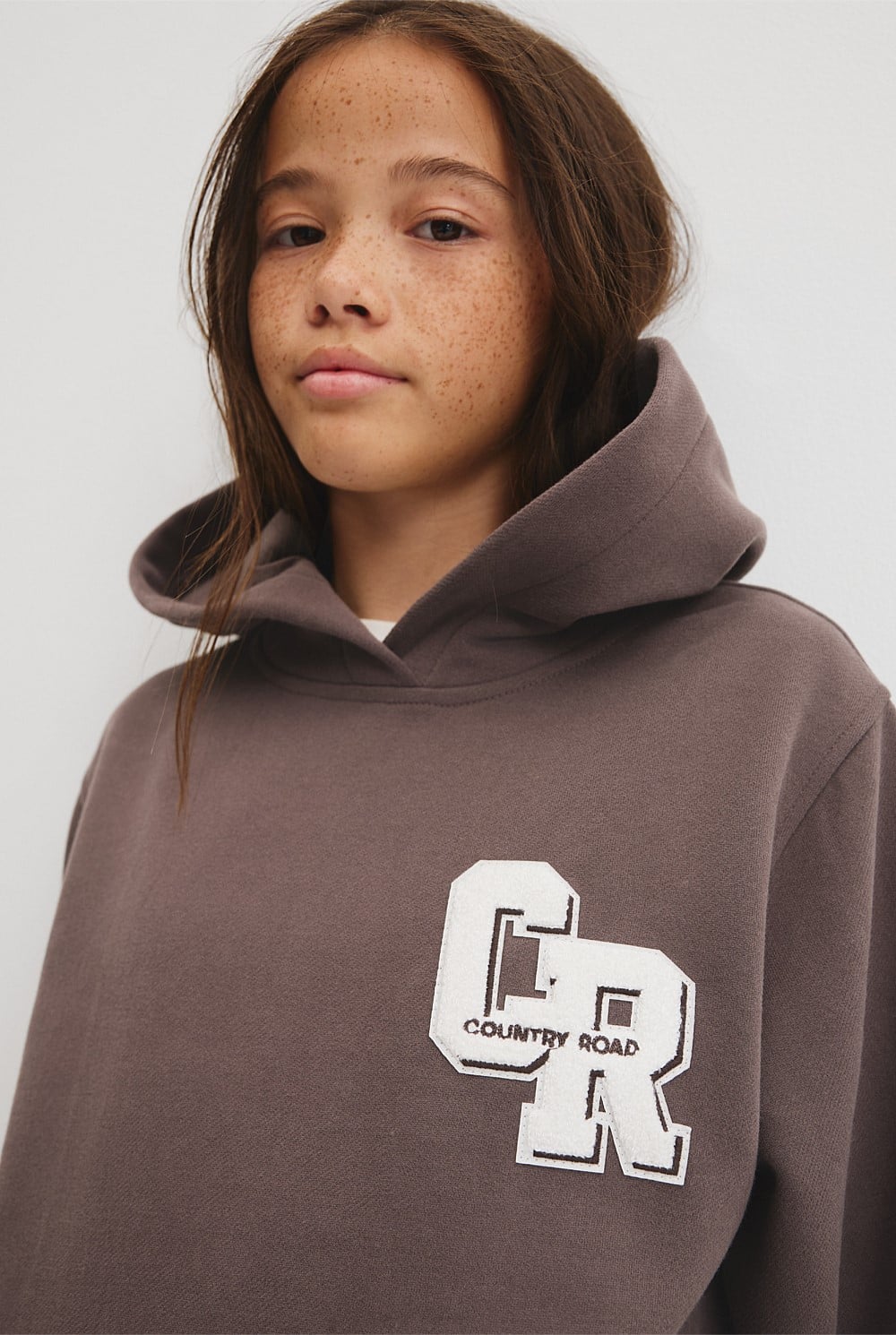 Teen Boucle Logo Hoodie