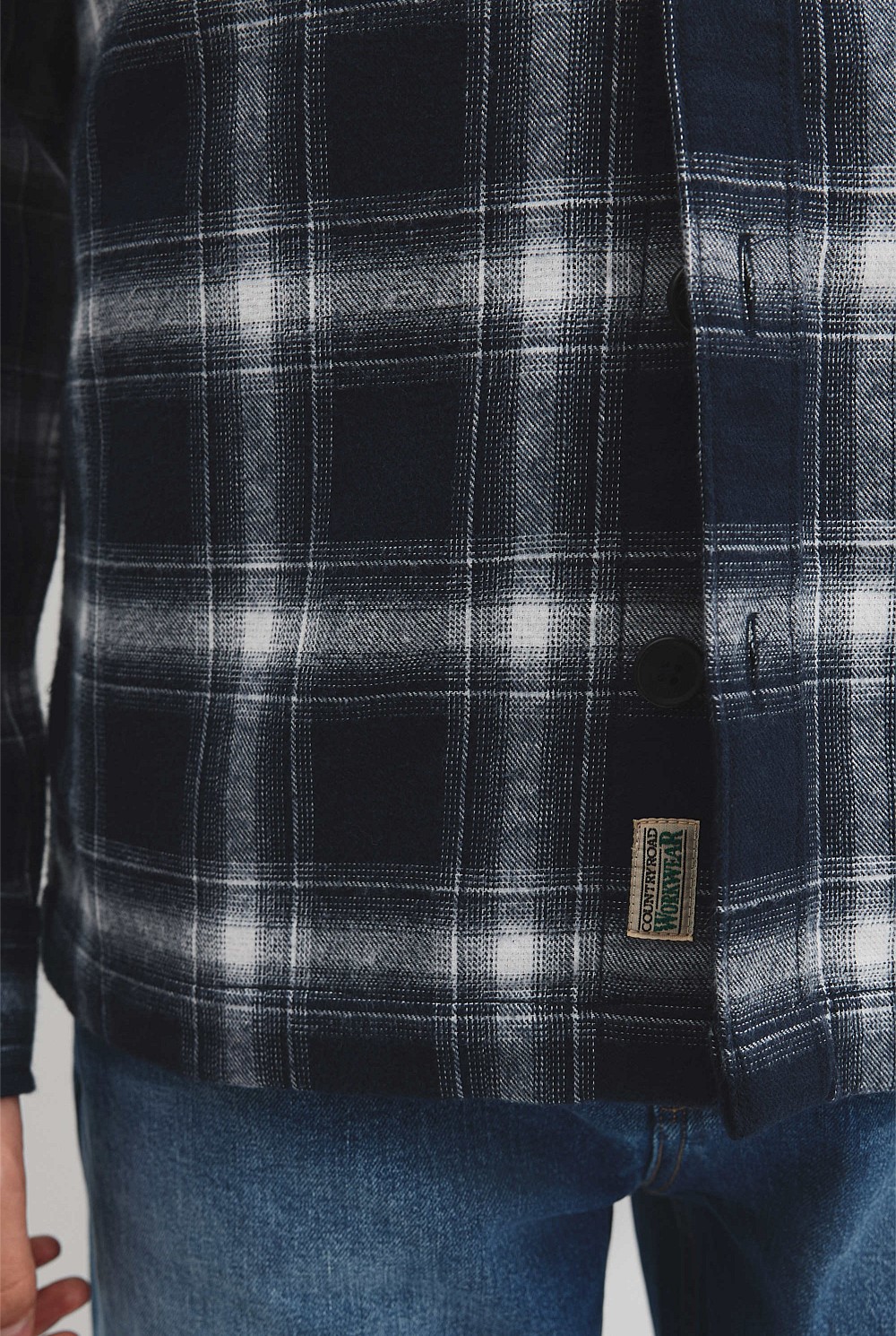 Workwear Check Overshirt