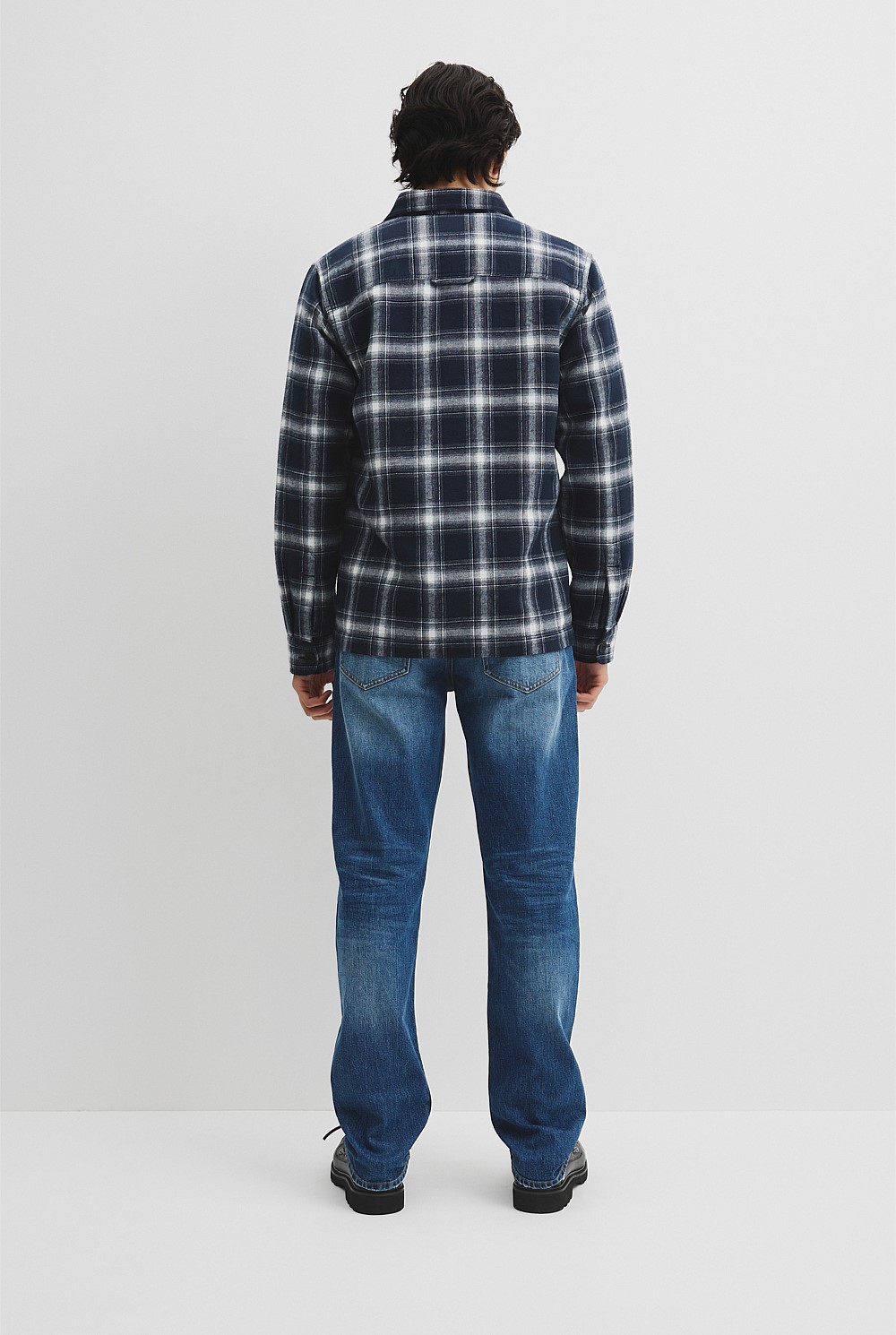 Workwear Check Overshirt
