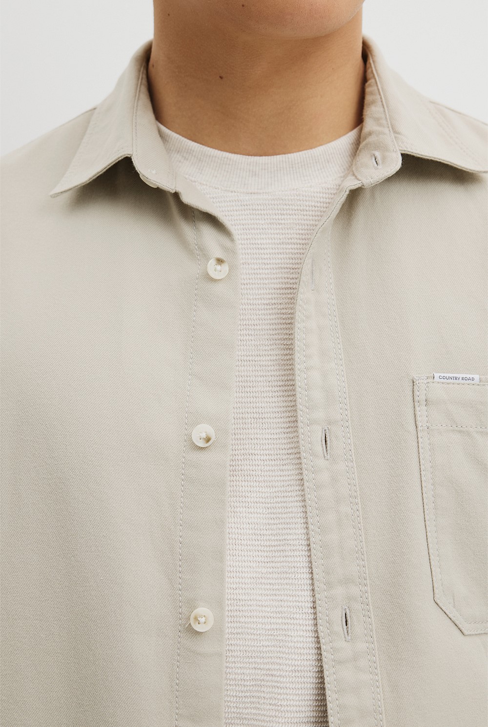 Regular Fit Brushed Cotton Shirt