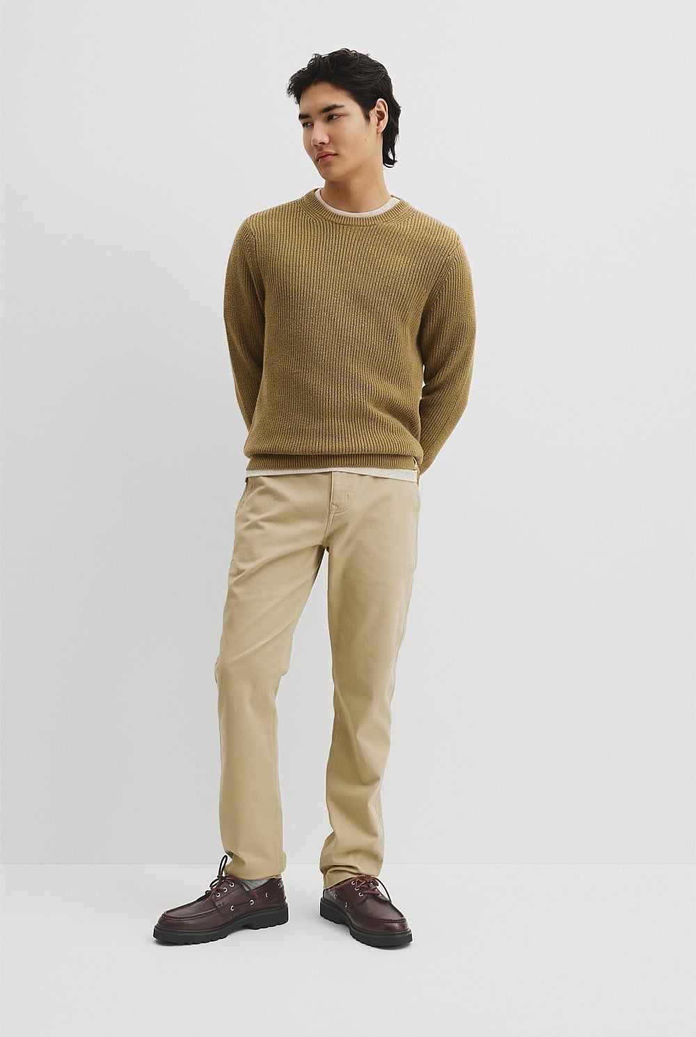 Workwear Australian Cotton Crew Knit