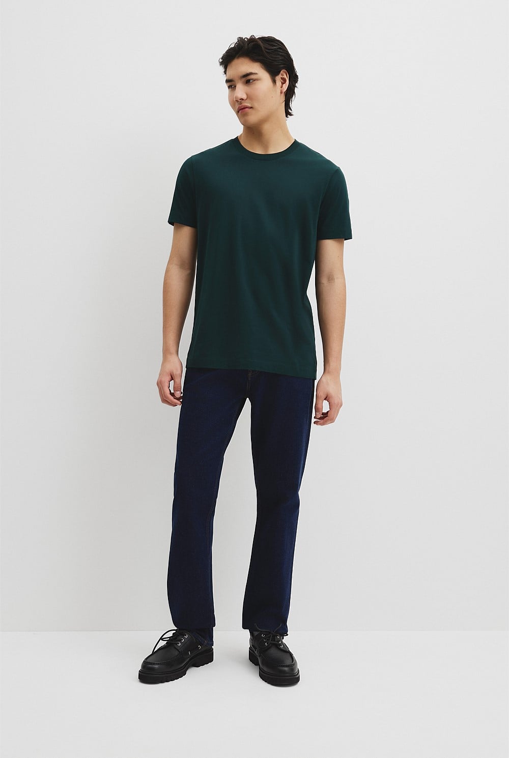 Short Sleeve Pima Cotton Essential T-Shirt