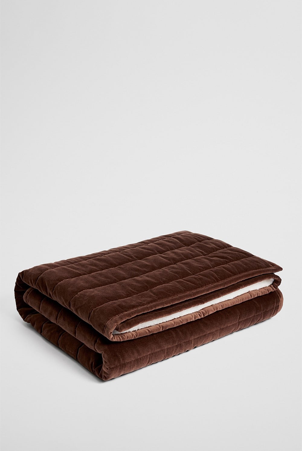 Marlon Cotton Sherpa Throw