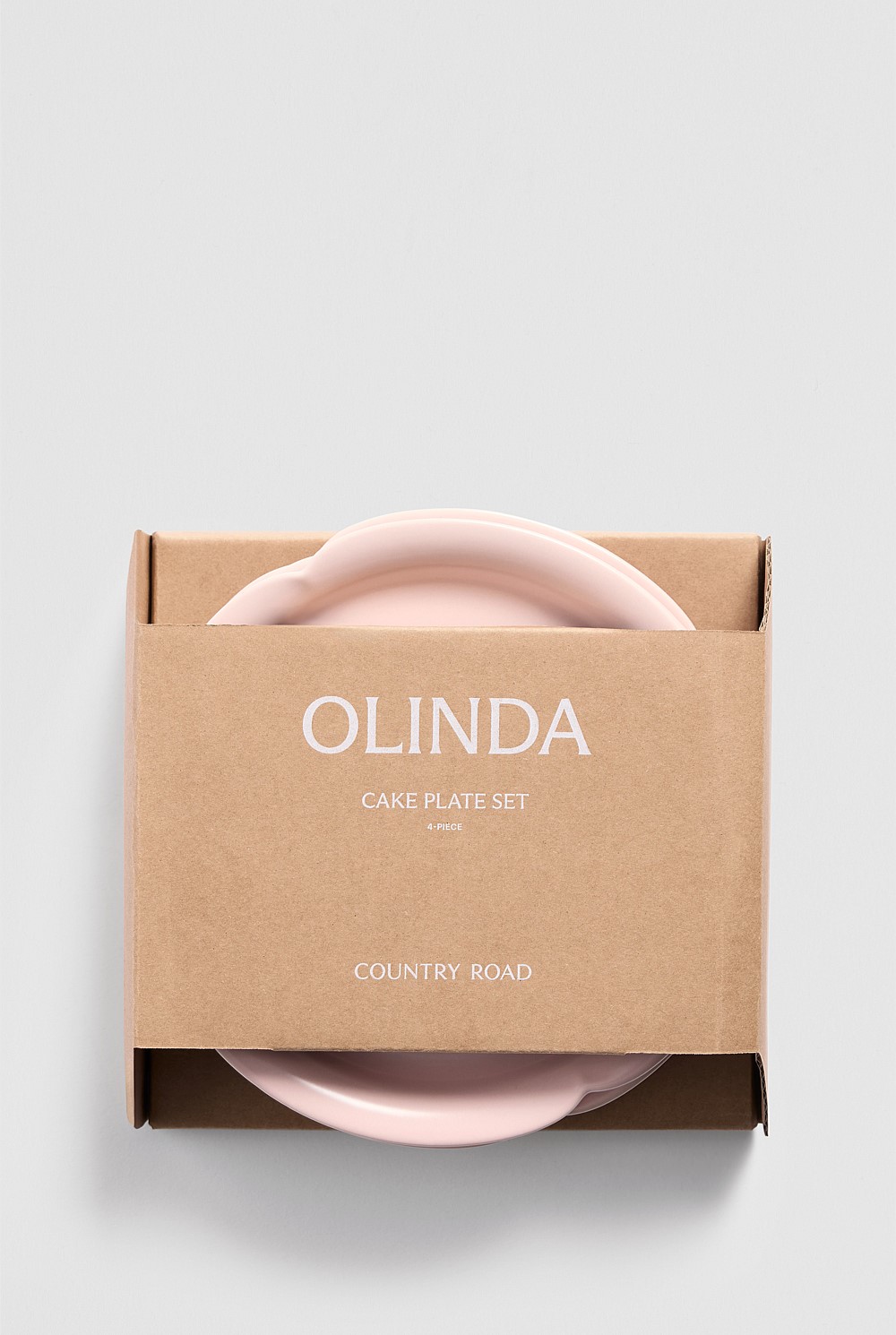 Olinda Cake Plate Set Of 4