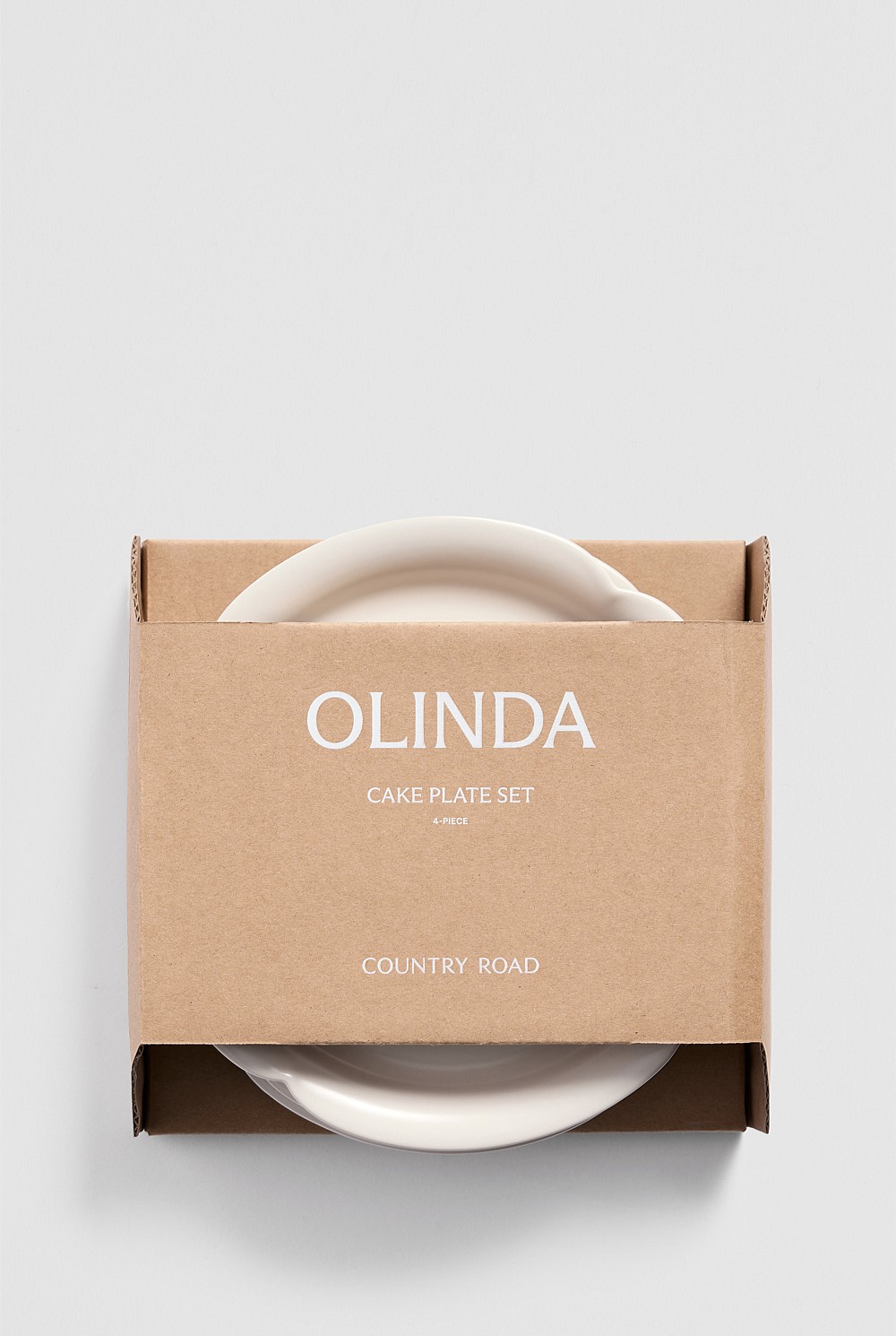 Olinda Cake Plate Set Of 4