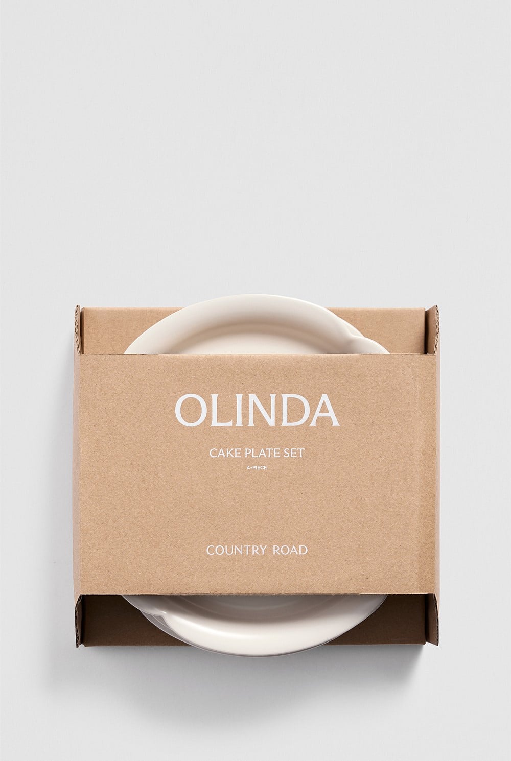 Olinda Cake Plate Set Of 4