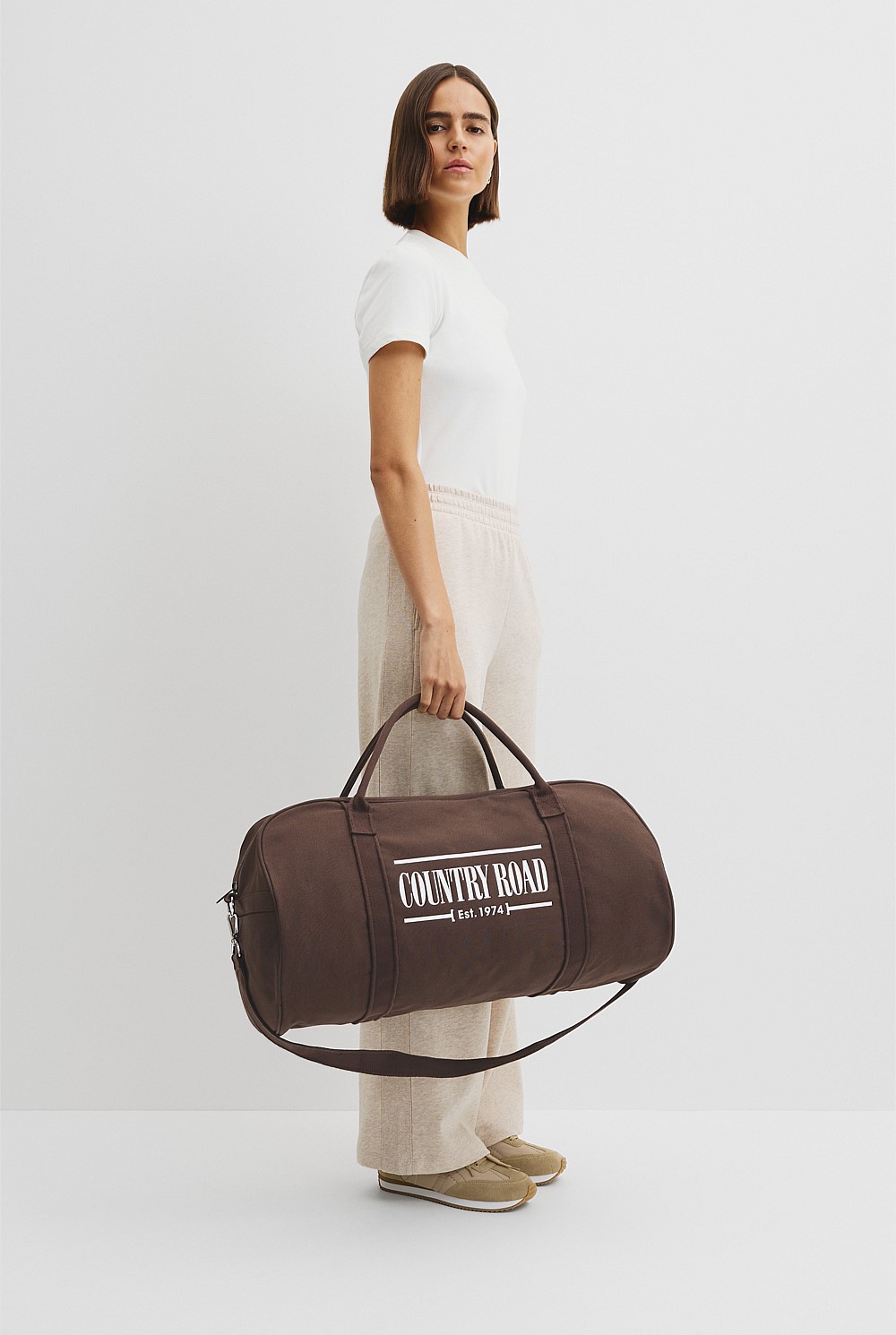 Australian Cotton Heritage Zip Canvas Tote