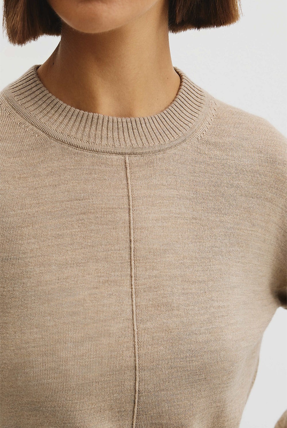 Lightweight Merino Crew Neck Knit