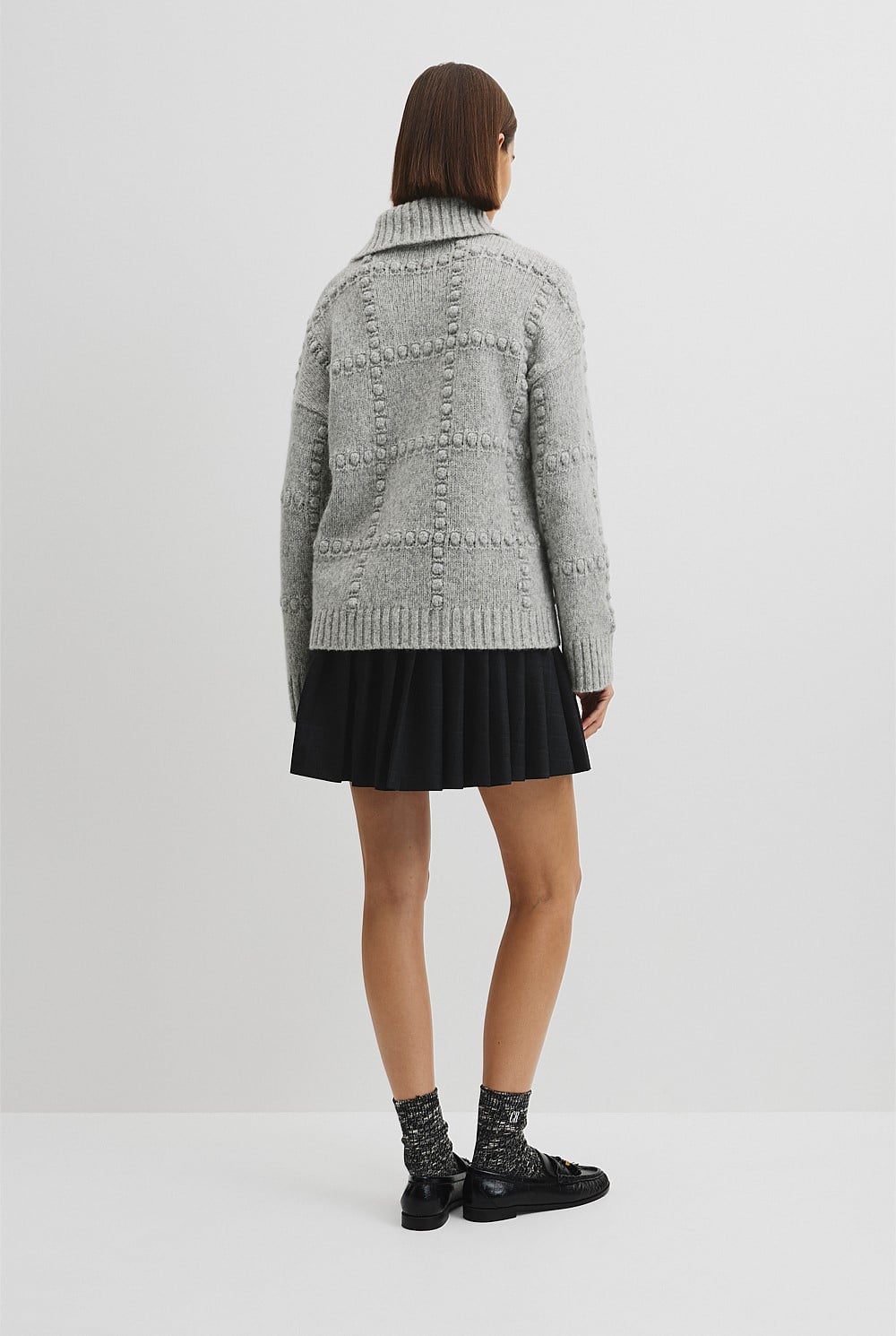 Long Sleeve Polo Knit