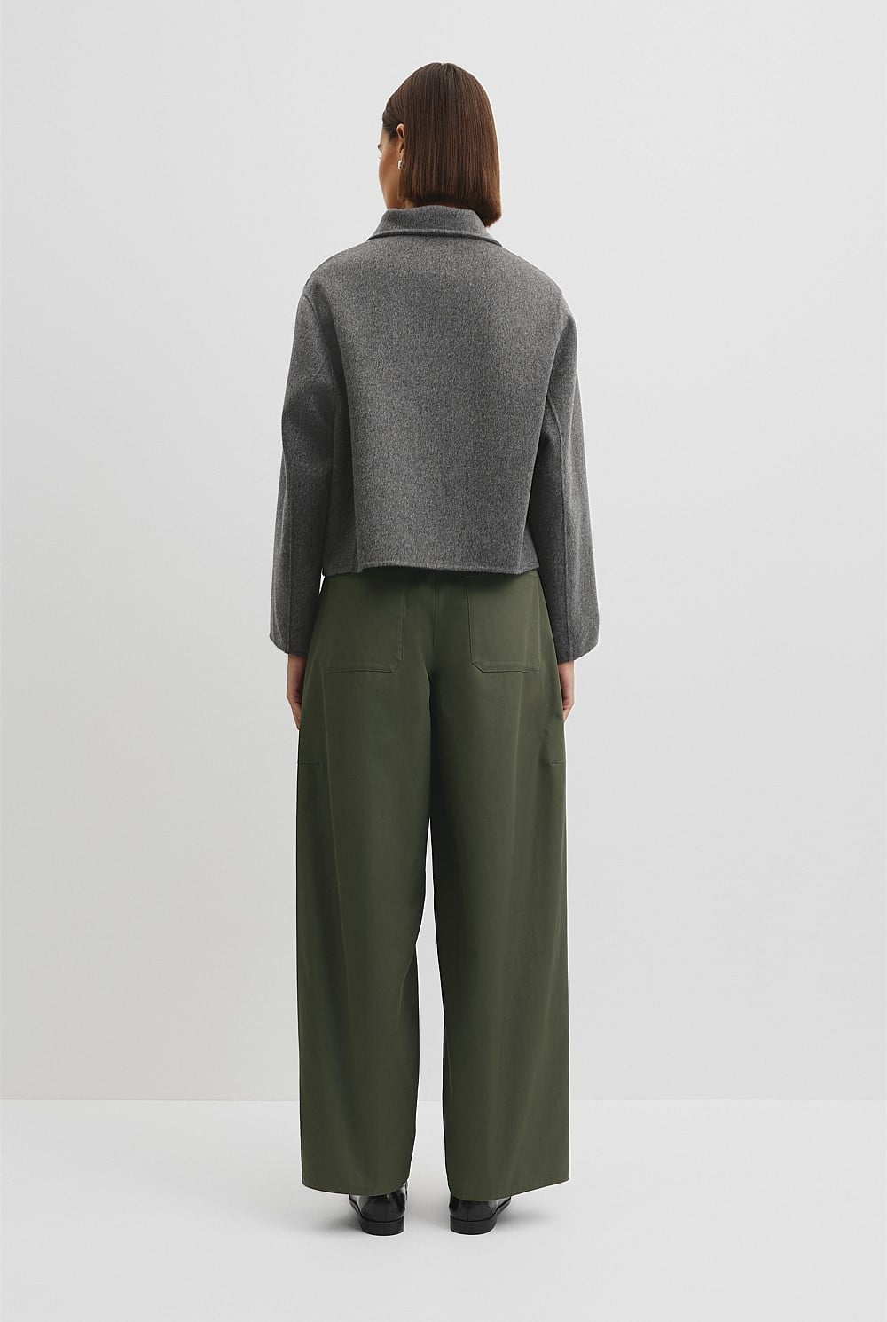 Zip Through Crop Jacket