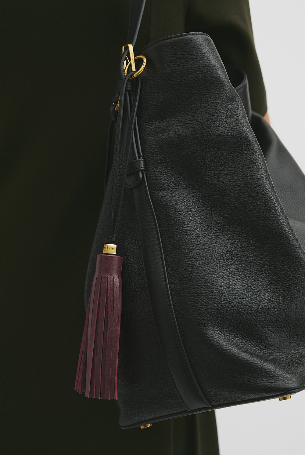 Tassel Leather Charm