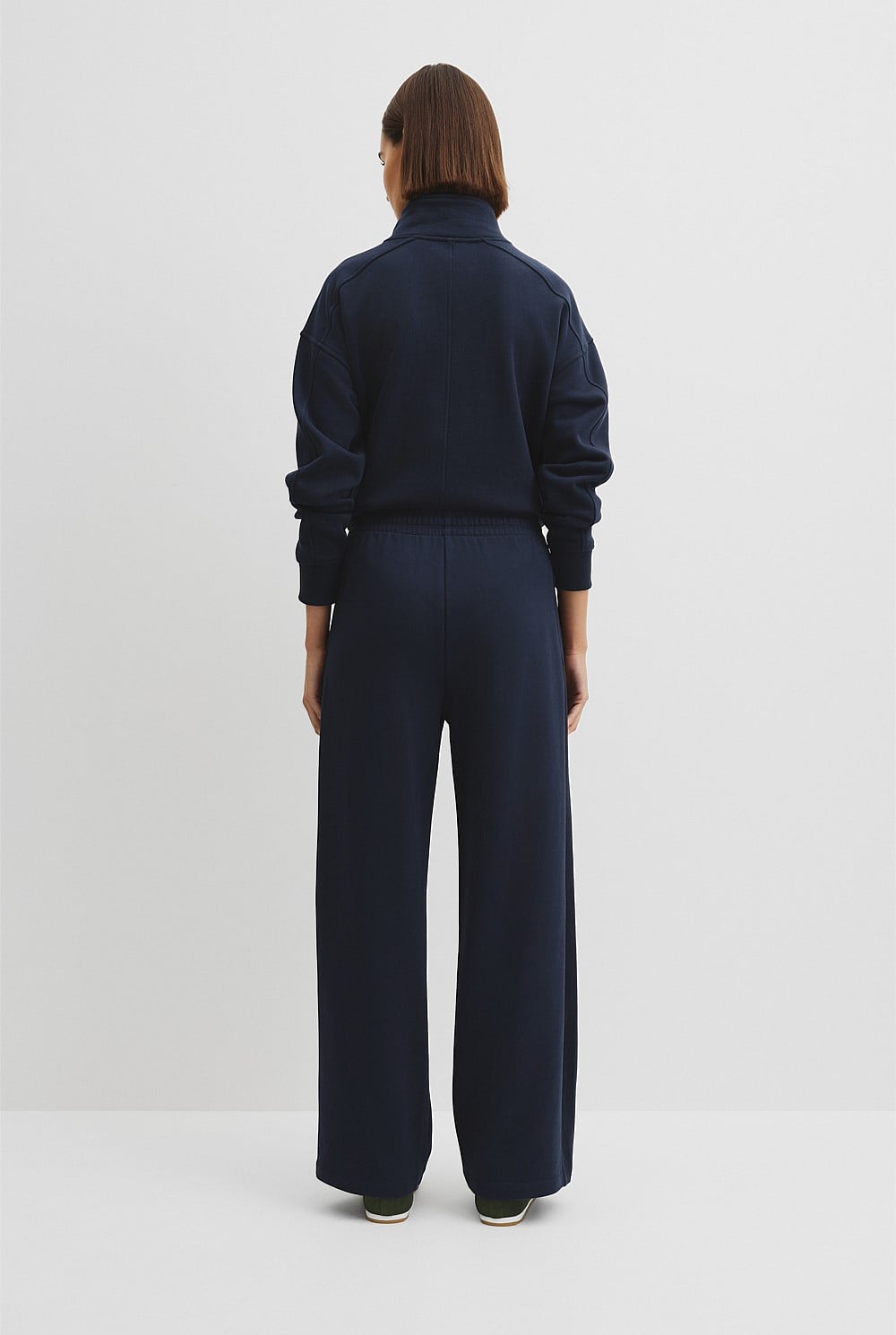 Australian Good Earth Cotton Straight Leg Track Pant