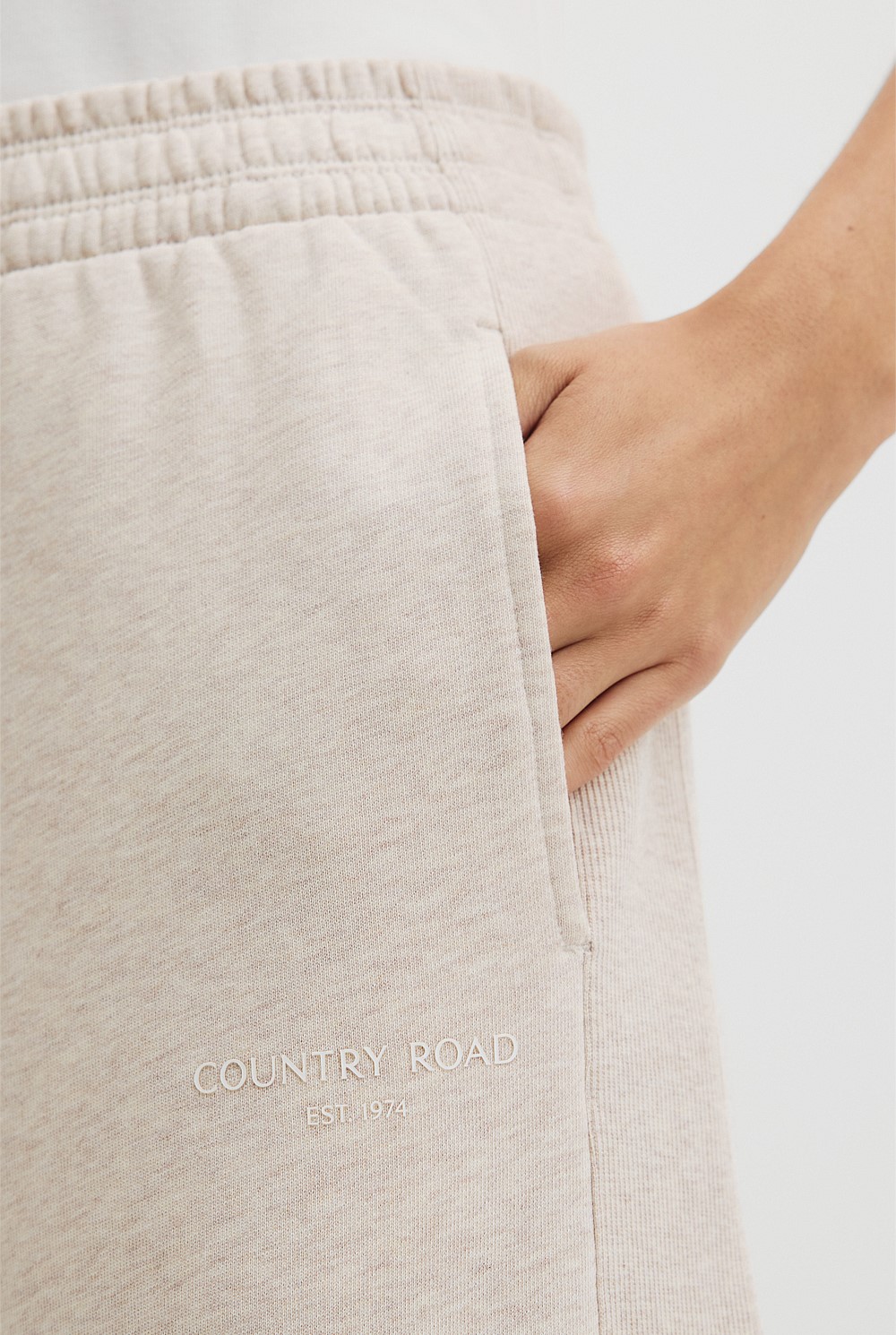 Australian Good Earth Cotton Straight Leg Track Pant