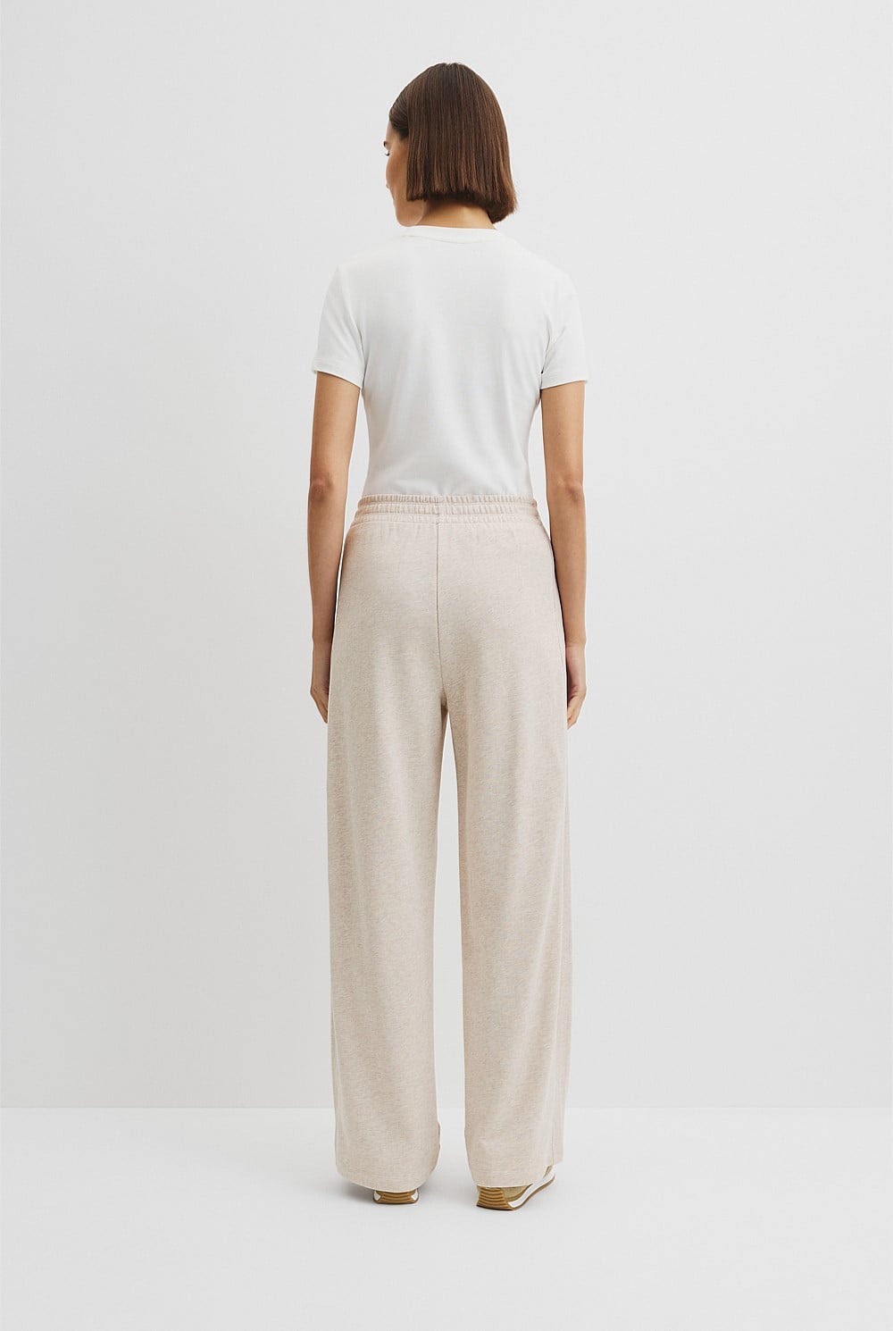 Australian Good Earth Cotton Straight Leg Track Pant