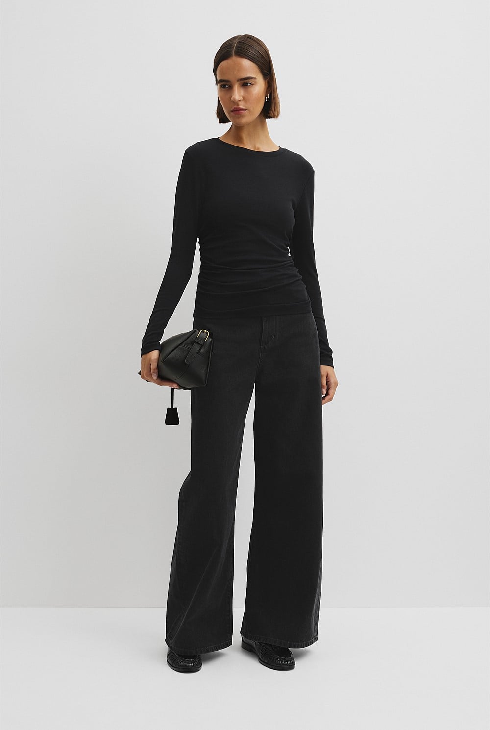 Drape Long Sleeve Top