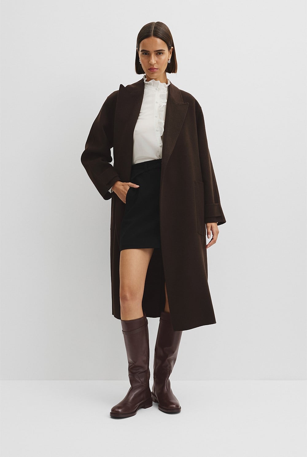 Soft Lapel Coat