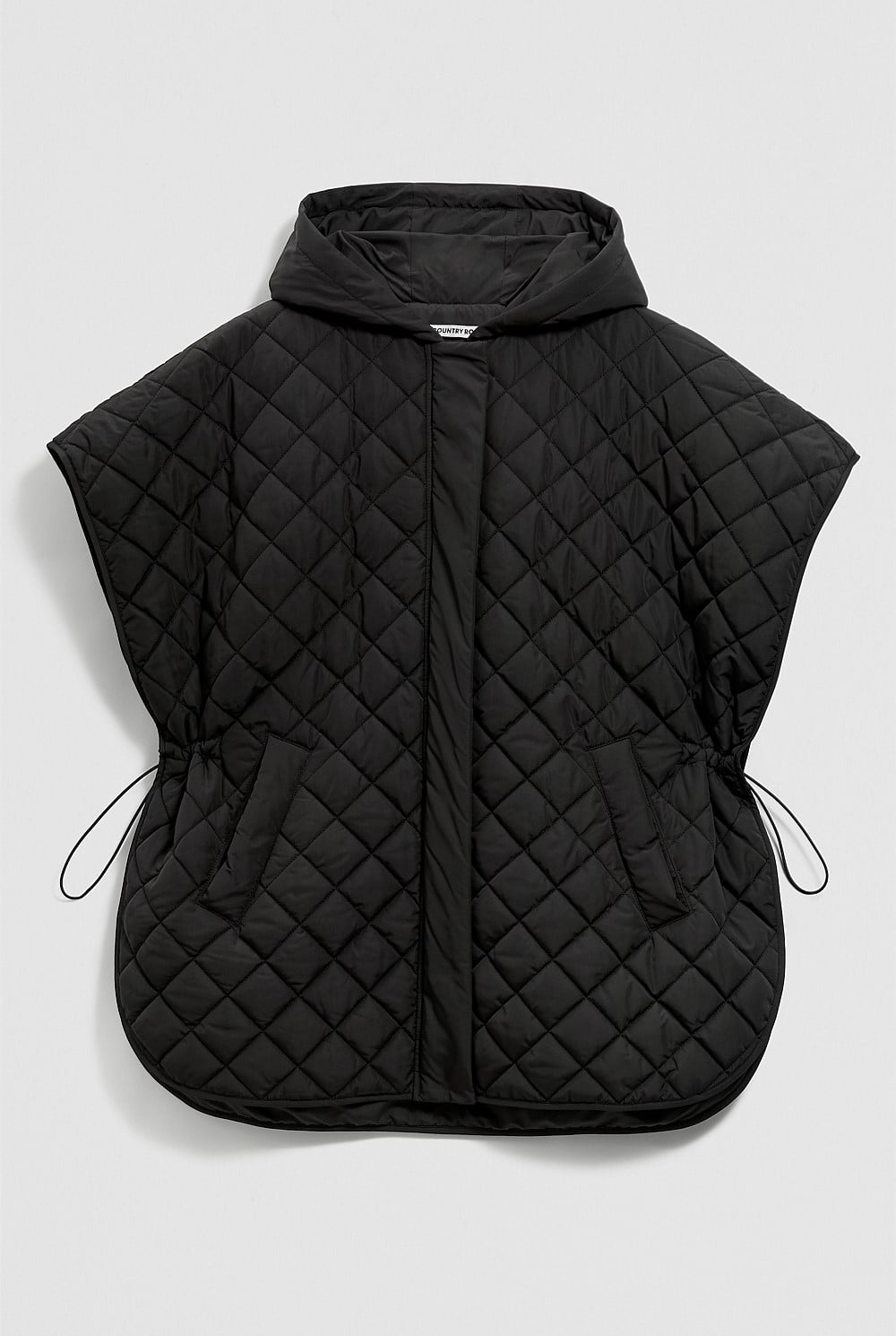 Reverse Quilted Poncho