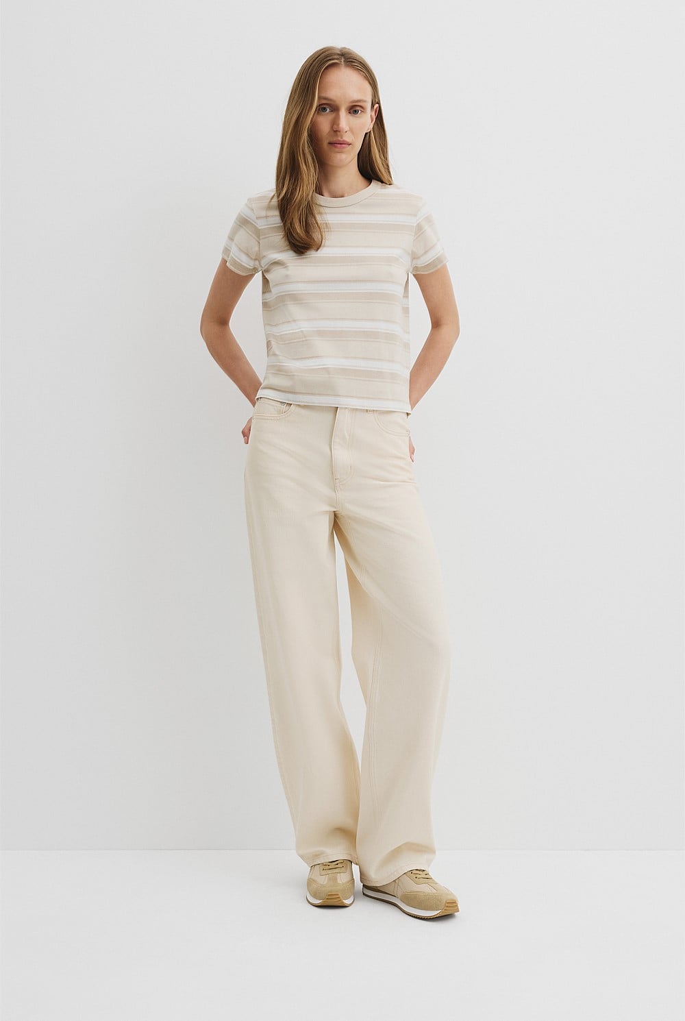 Australian Cotton Stripe Baby T-shirt