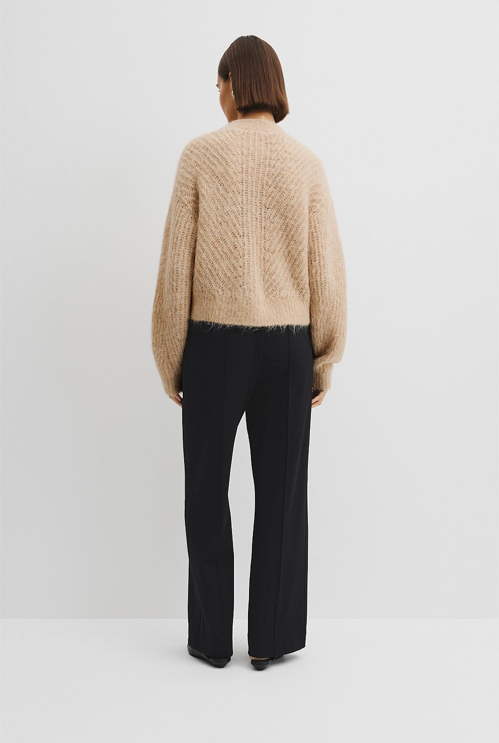 Fluffy Knit Cardigan