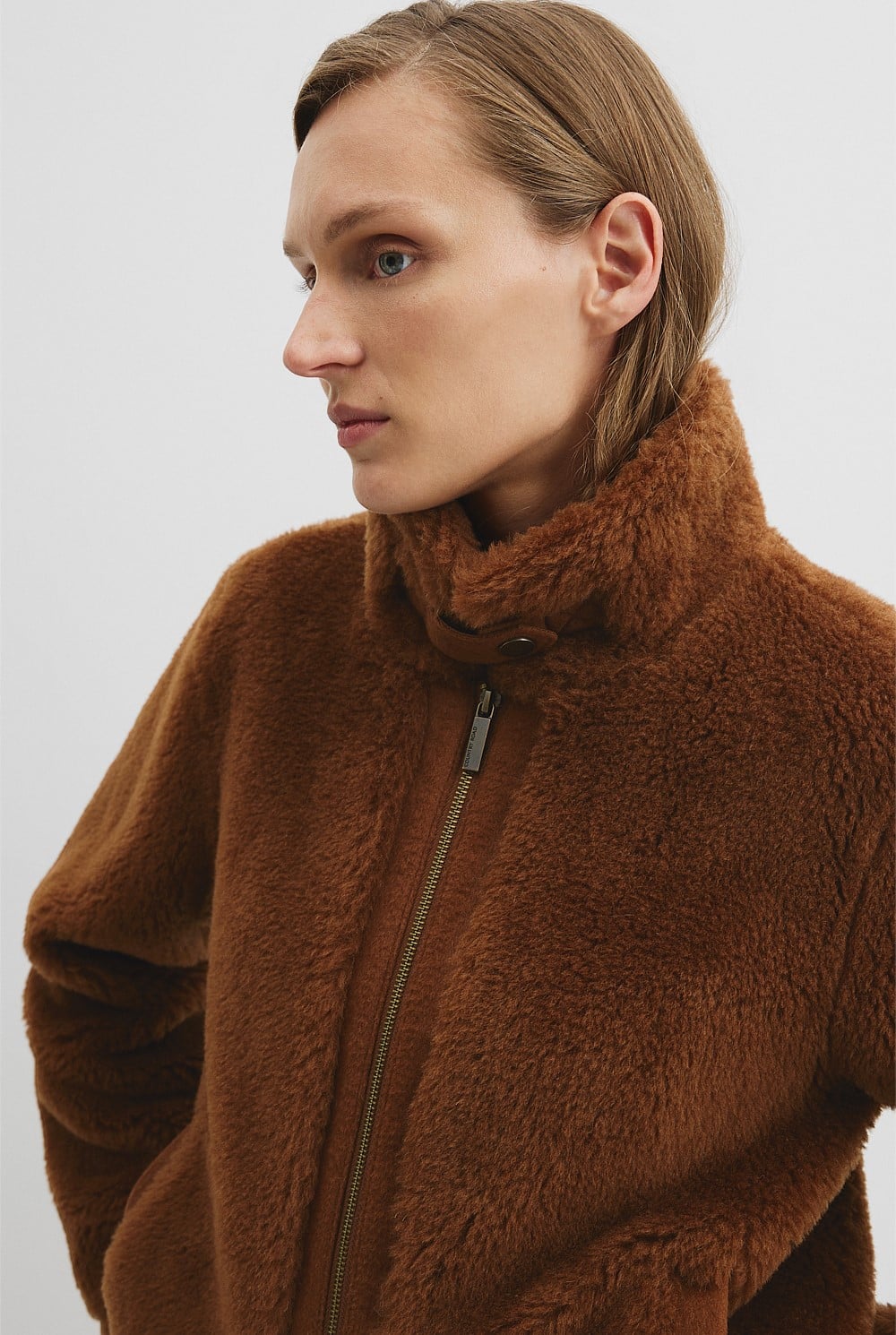 Short Teddy Fur Jacket